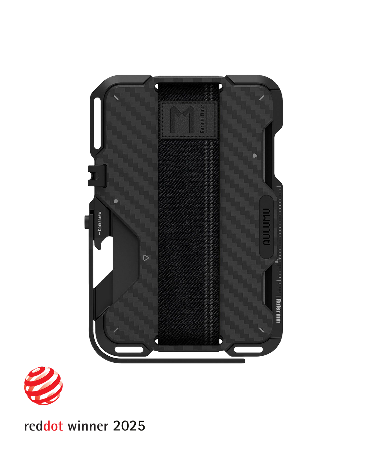 G03 Multi-Tool Magnetic Metal Wallet | Carbon Fiber Cover | Magnetic