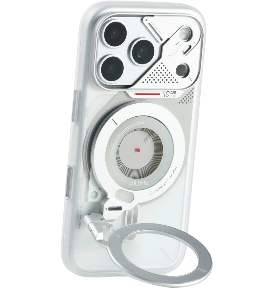 A18 iPhone 18/17 Series Frosted Case & G09 Infinite 360° Magnetic Stand