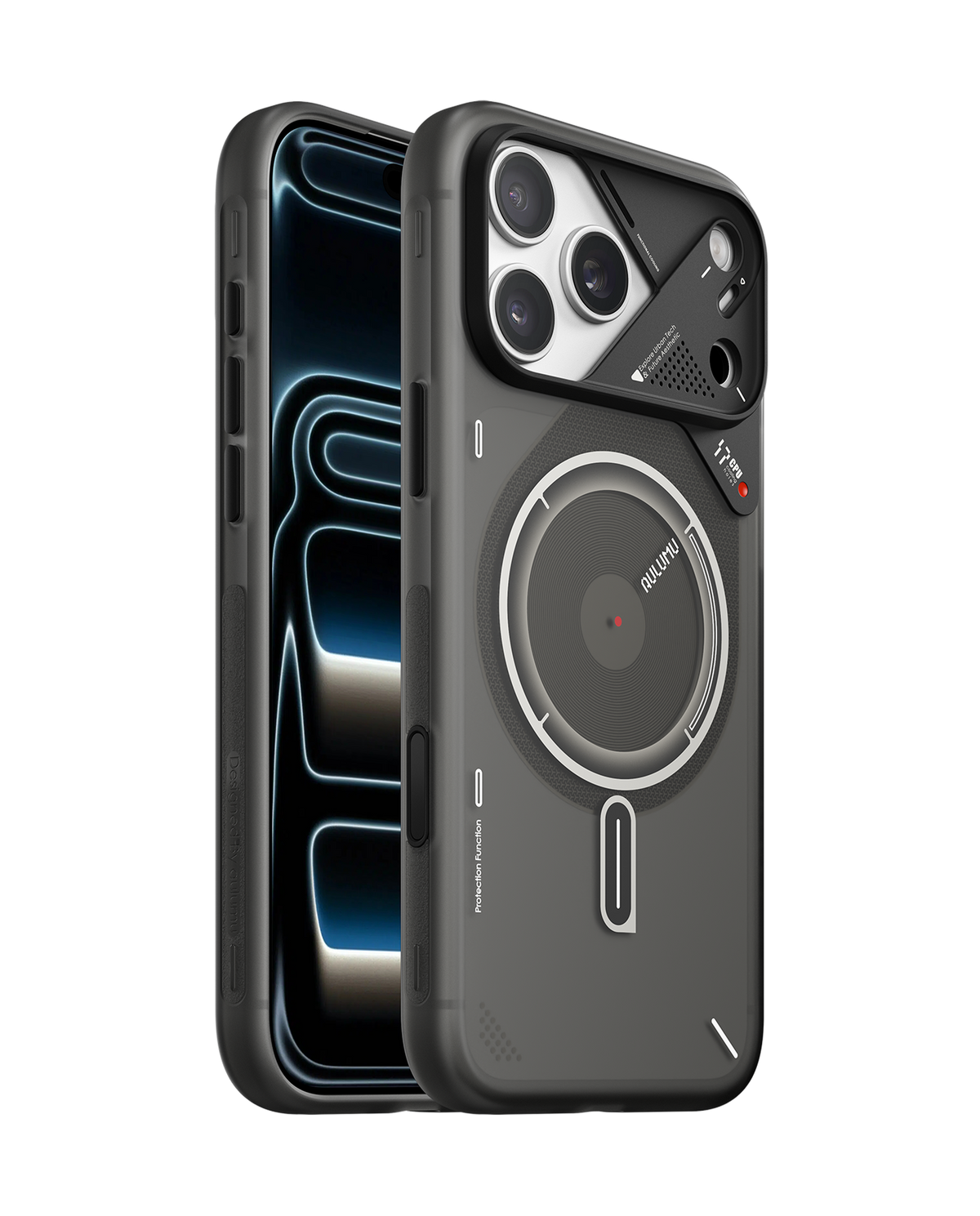 A17 Frosted Case for iPhone 17 Series | Subtle Glow-in-the -Dark