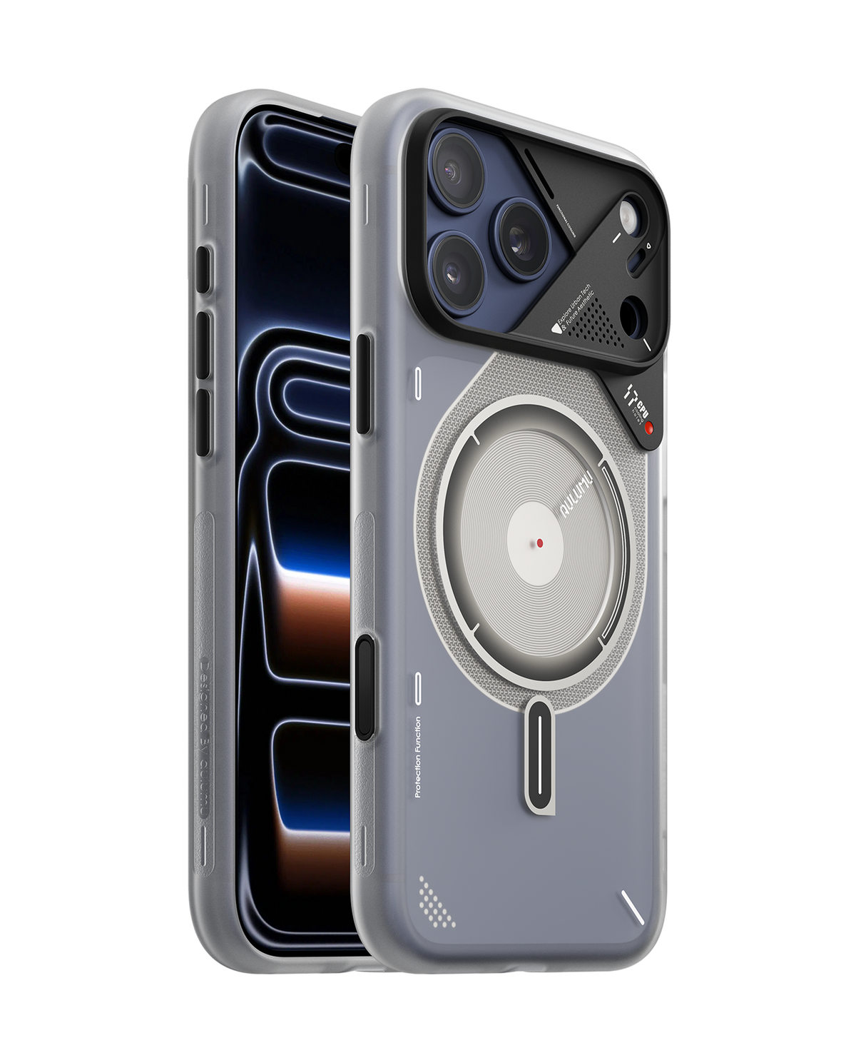A17 Frosted Case for iPhone 17 Series | Subtle Glow-in-the -Dark