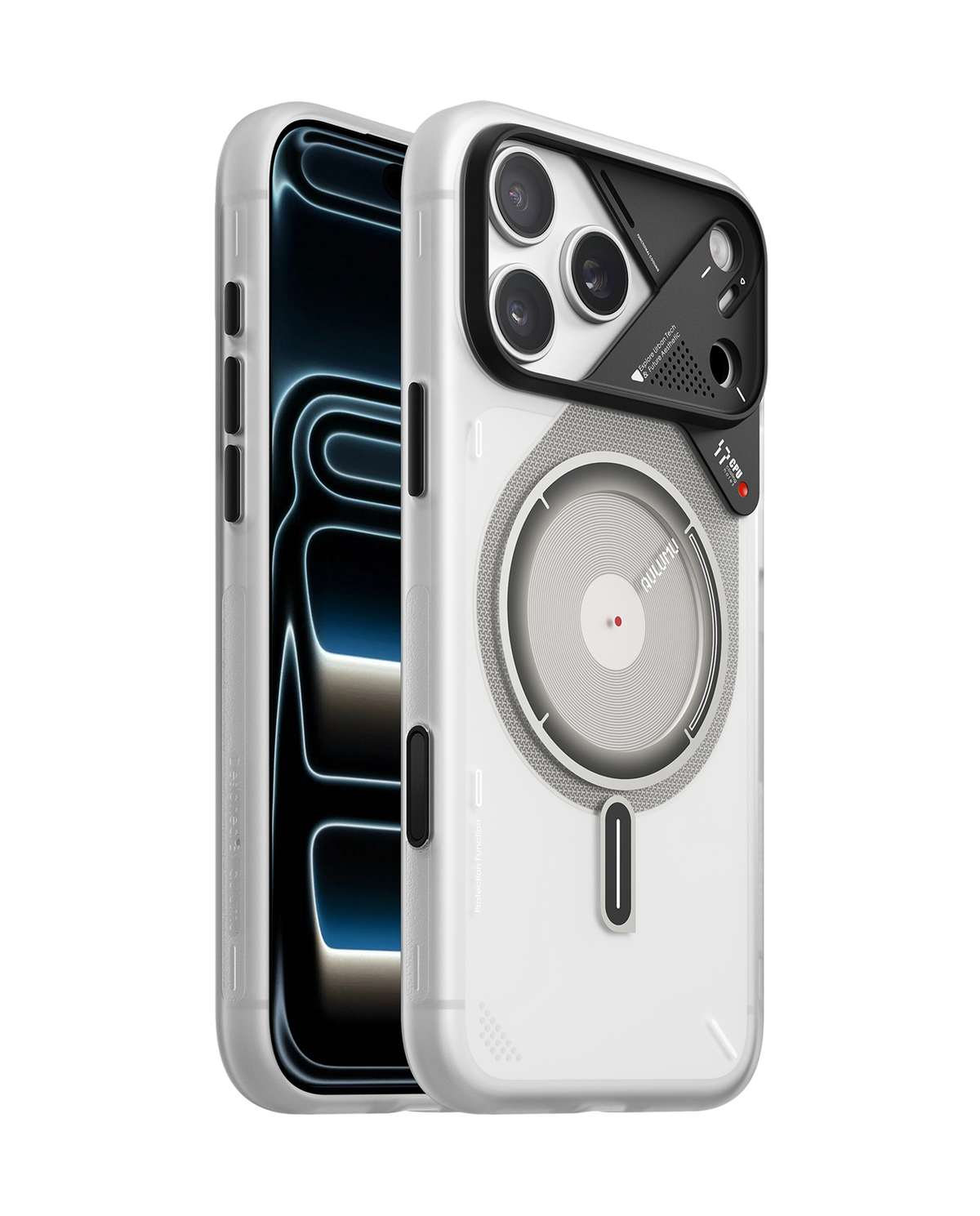 A17 Frosted Case for iPhone 17 Series | Subtle Glow-in-the -Dark