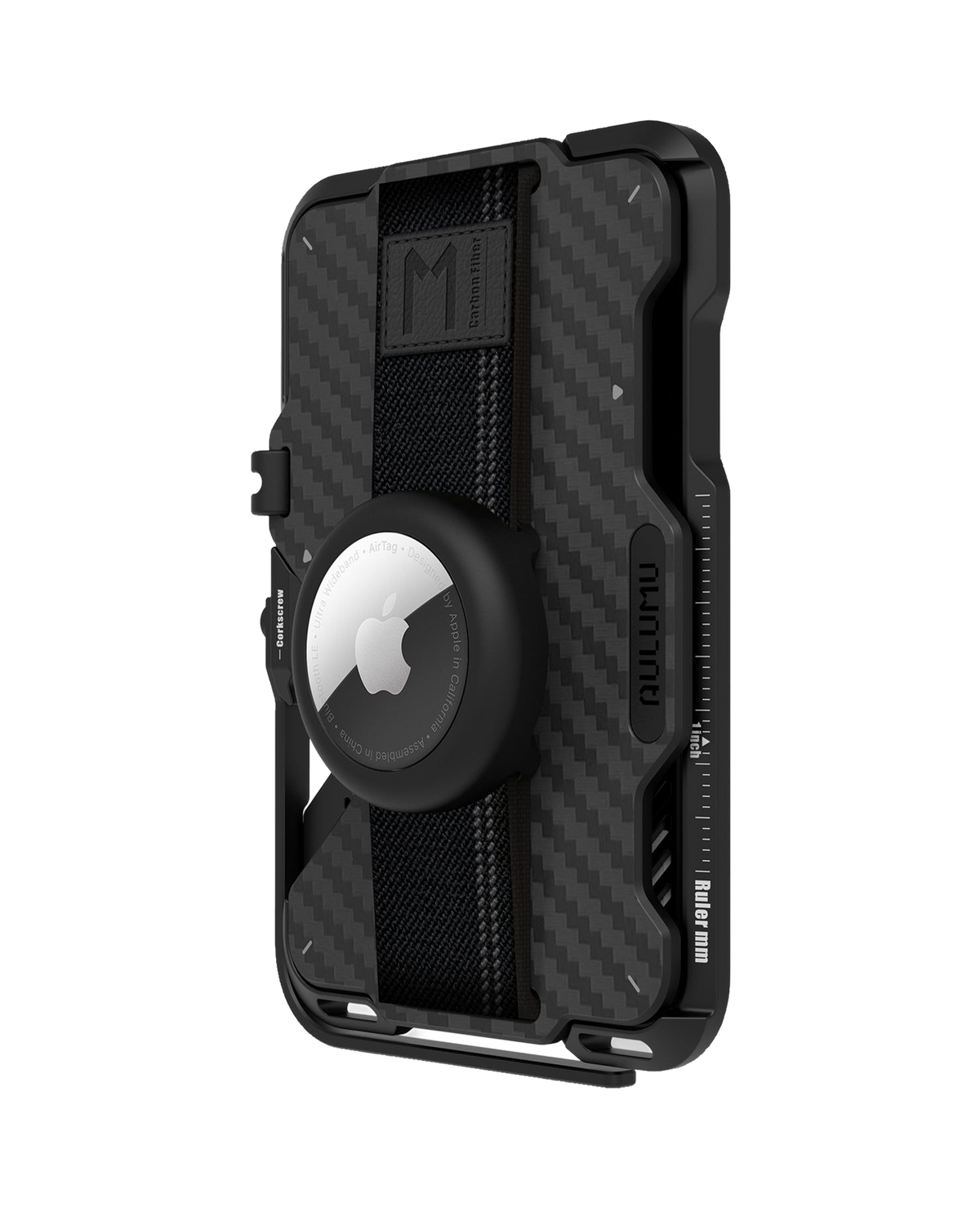 G03 Multi-Tool Magnetic Metal Wallet | Carbon Fiber Cover | Magnetic