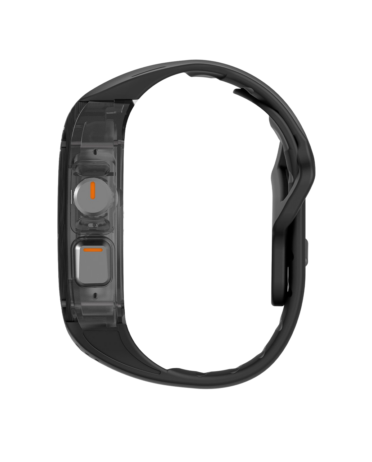 A01 Case with Band for Apple Watch Ultra 1/2/3 | Carbon Fiber Cover | FKM Band