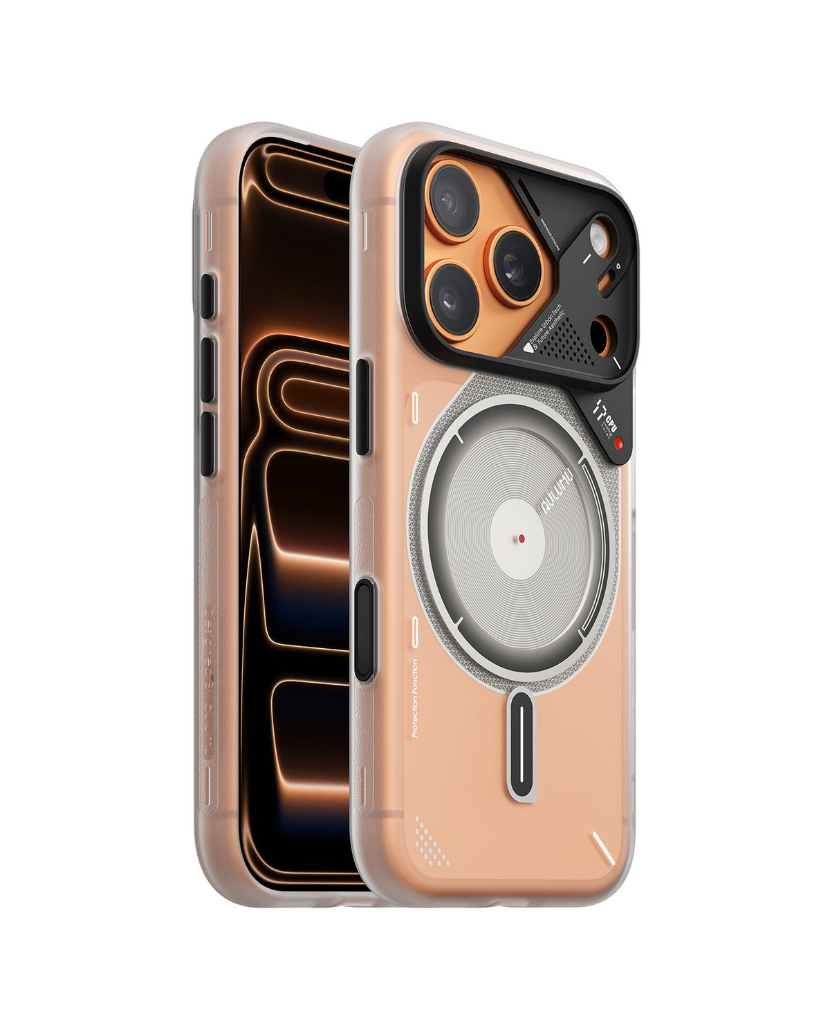 A17 Frosted Case for iPhone 17 Series | Subtle Glow-in-the -Dark