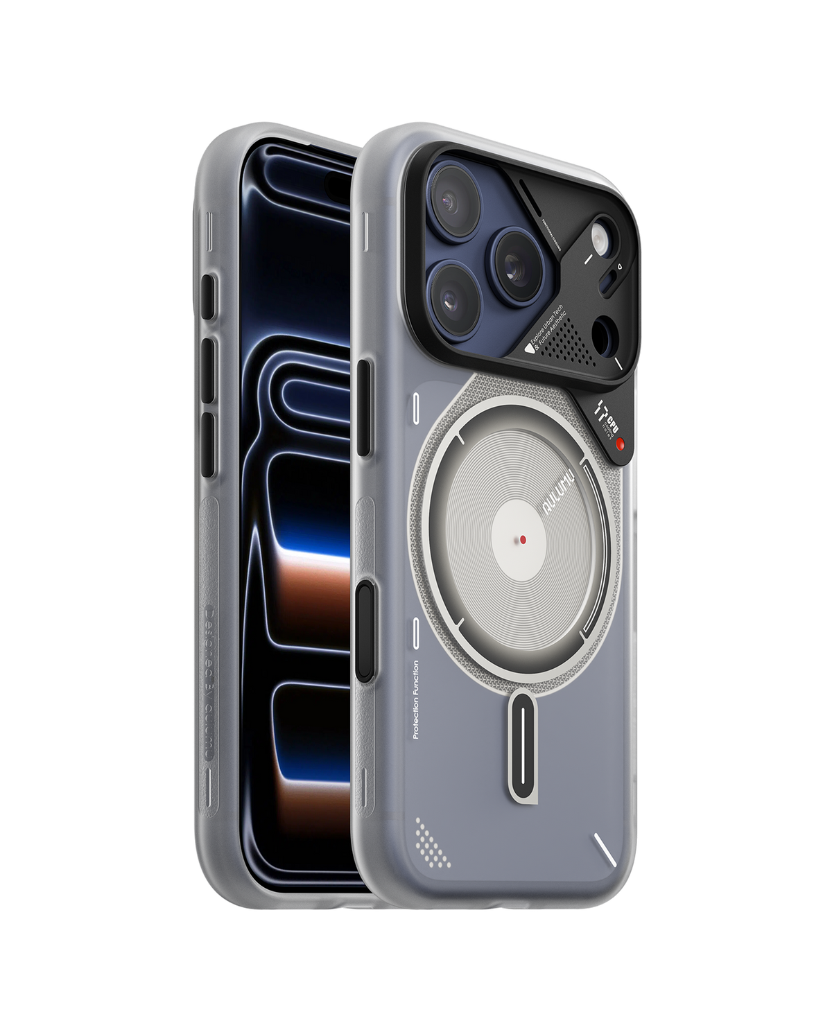 A17 Frosted Case for iPhone 17 Series | Subtle Glow-in-the -Dark
