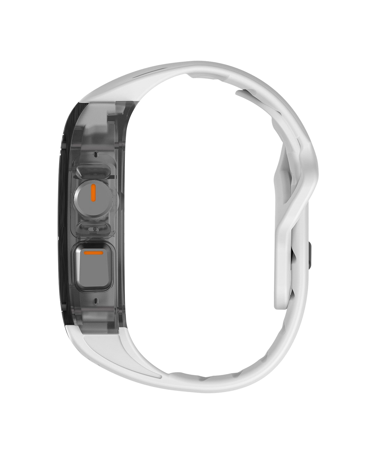 A01 Case with Band for Apple Watch Ultra 1/2/3 | Carbon Fiber Cover | FKM Band