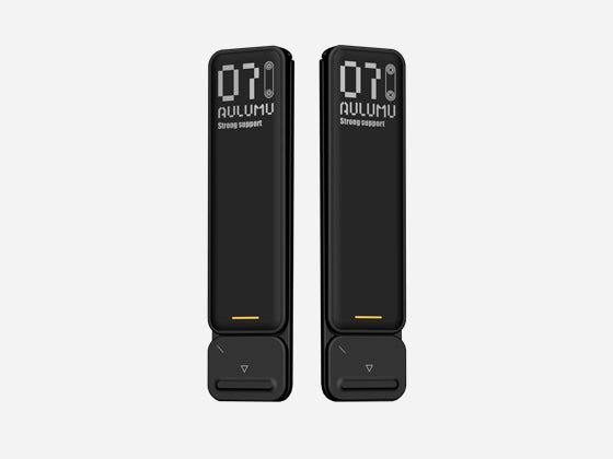 Two AULUMU “07” branded black accessory units shown side by side on a white background.