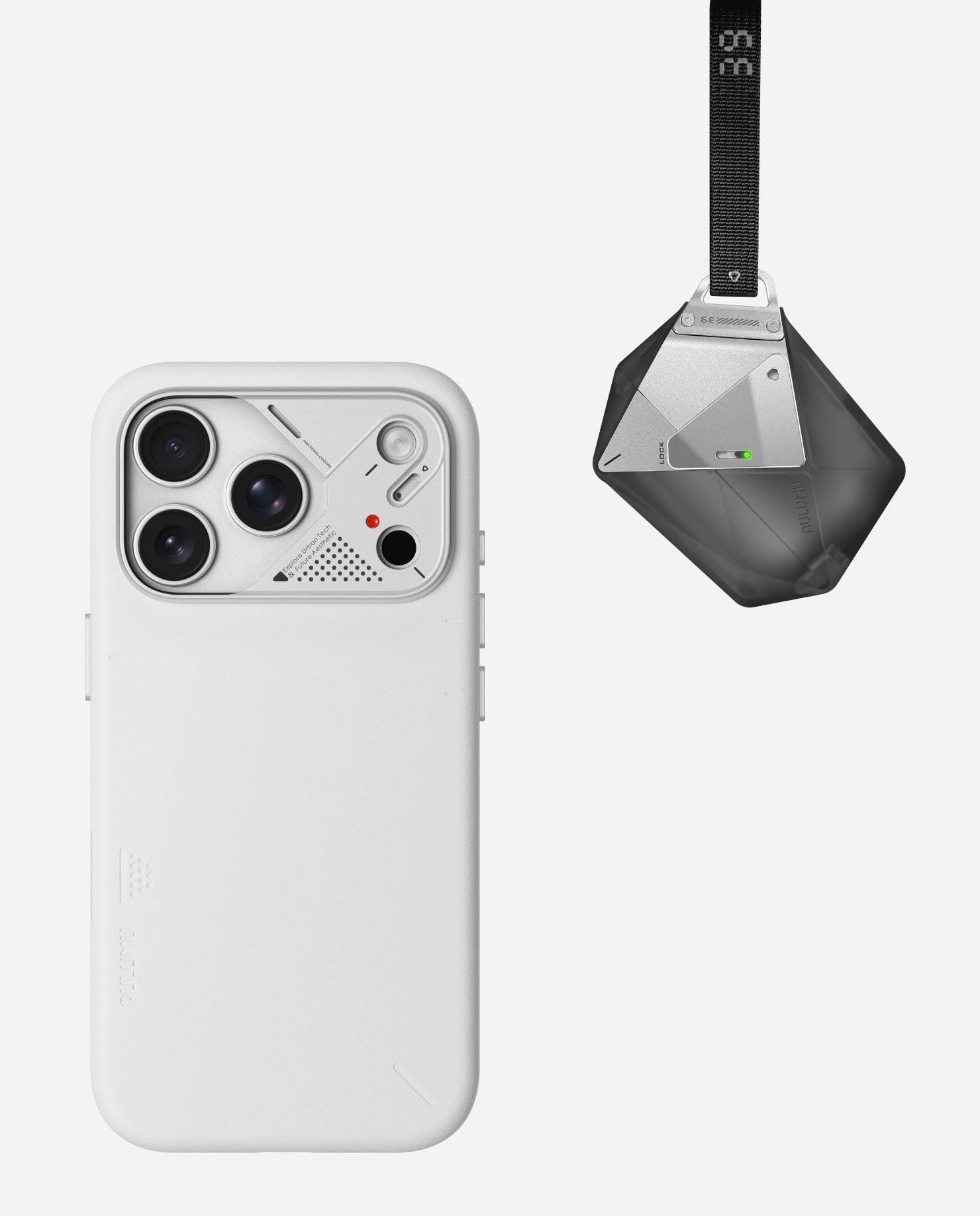 A17 Vegan Leather Case for iPhone 17 Series & A39 Geometric Case for AirPods Pro 3