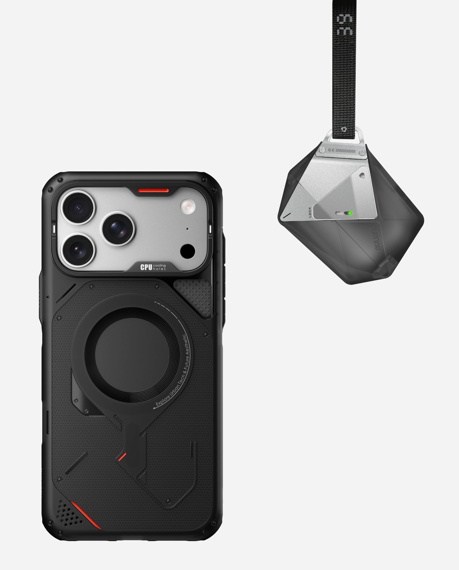 A17 Rugged Outdoor Case for iPhone 17 Series & A39 Geometric Case for AirPods Pro 3