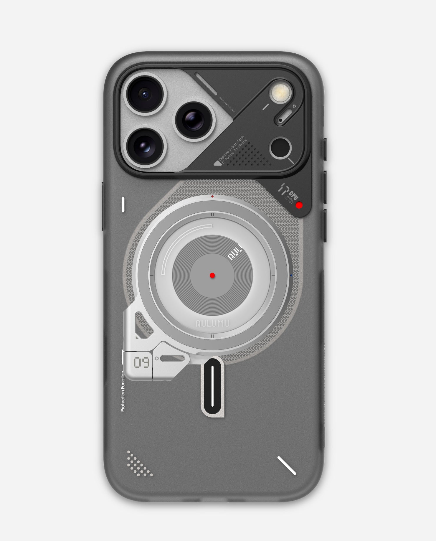 A17 iPhone 17 Series Frosted Case & G09 Infinite 360° Magnetic Stand