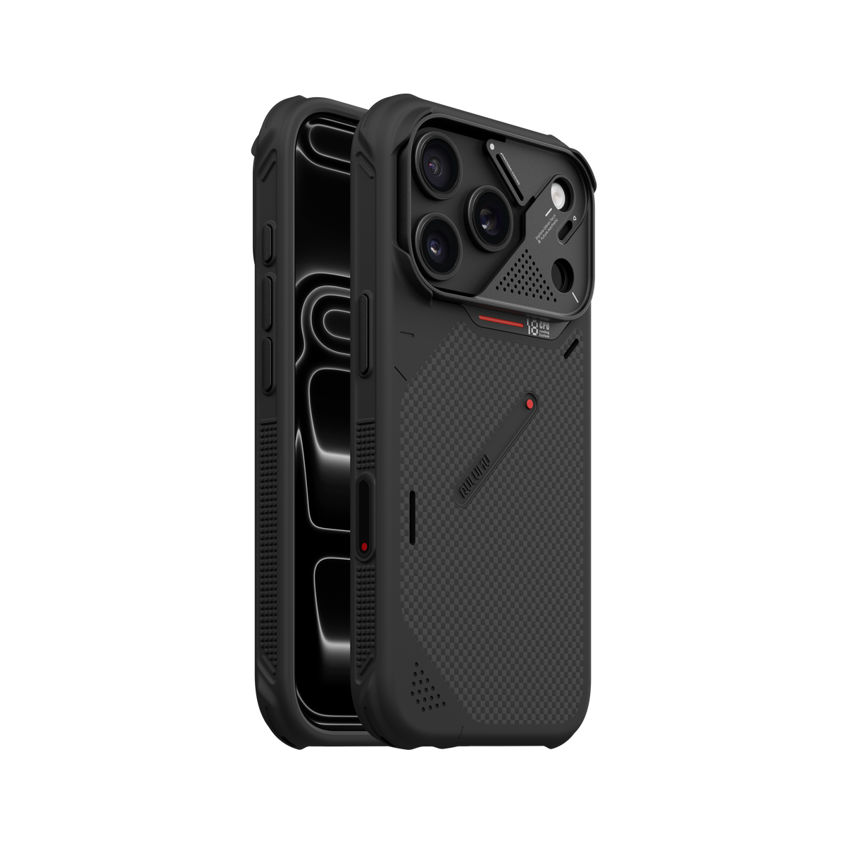 A18 iPhone 18/17 Series Armor Shockproof Aramid Fiber Case & G09 Infinite 360° Magnetic Stand
