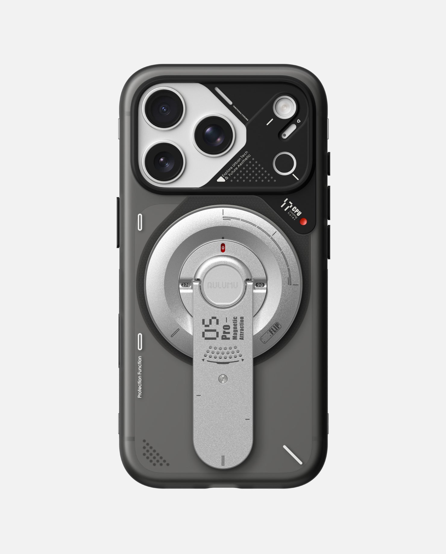 iPhone 17 Pro / Pro Max Frosted Case & G05 Pro Multi-Function Mag Kickstand
