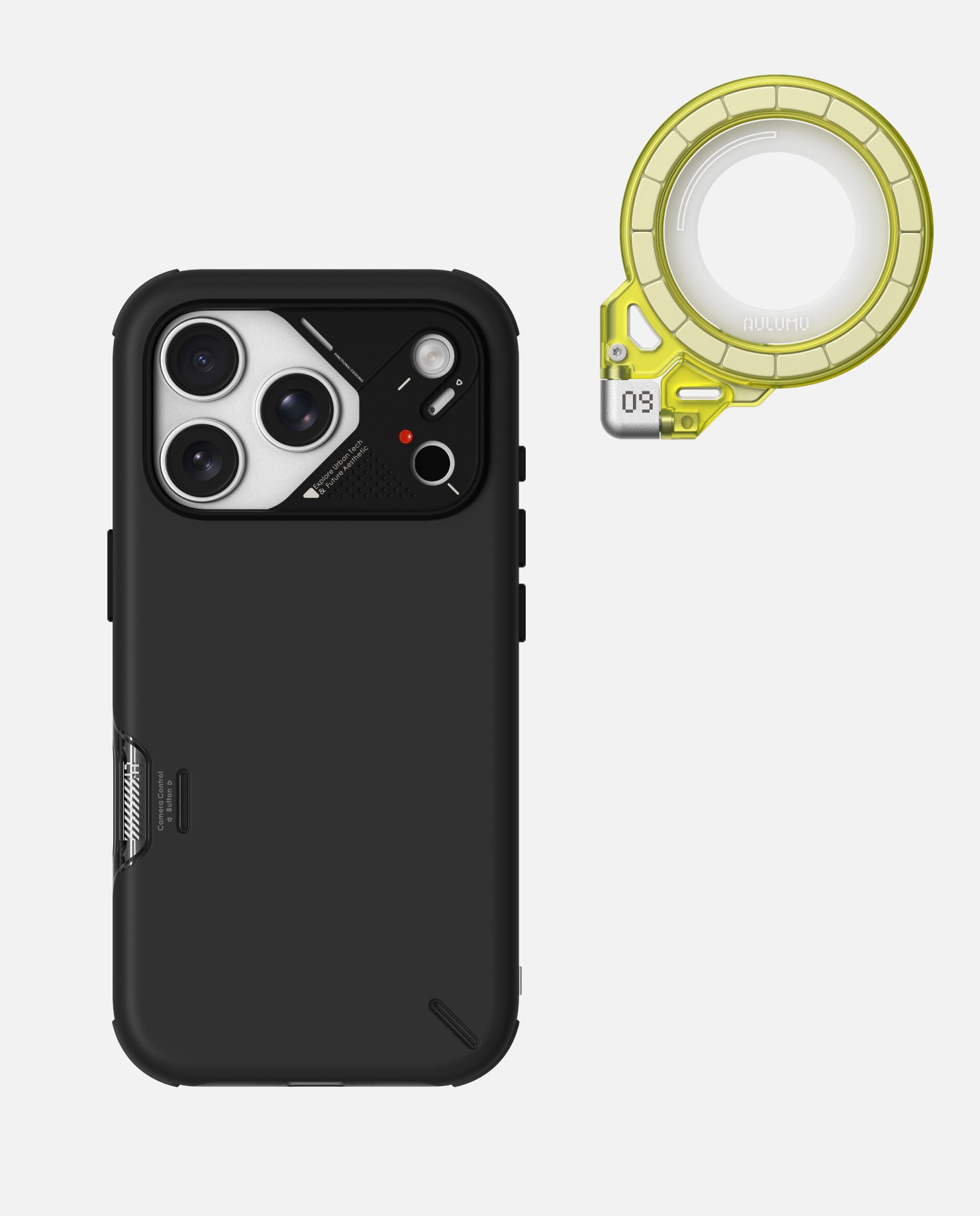 A17 iPhone 17 Series Slim Shockproof Case & G09 Infinite 360° Magnetic Stand