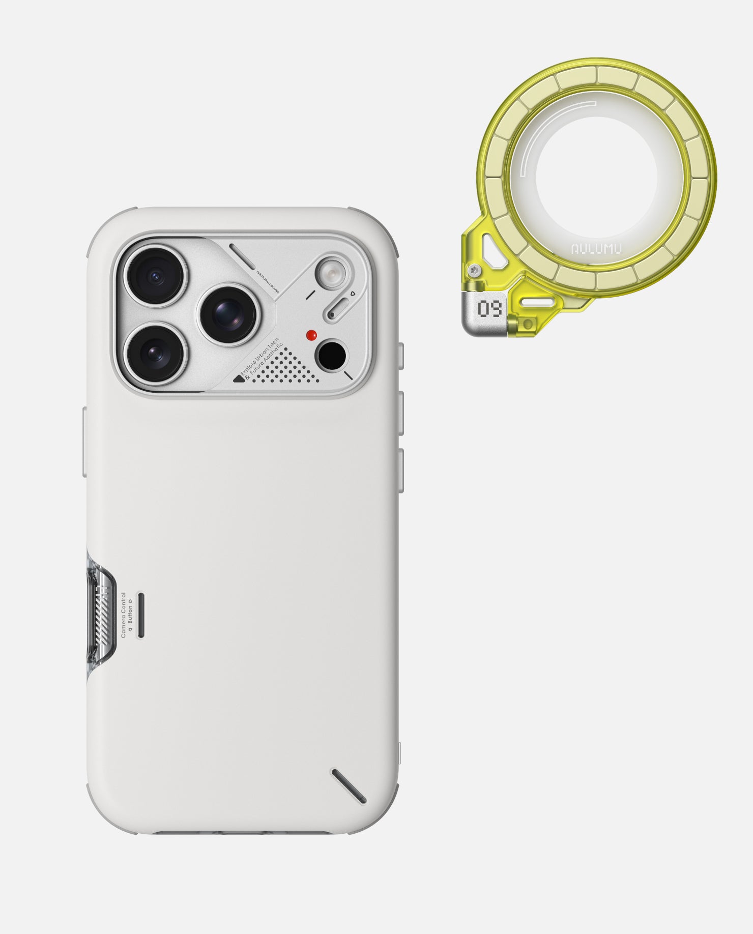 A17 iPhone 17 Series Slim Shockproof Case & G09 Infinite 360° Magnetic Stand