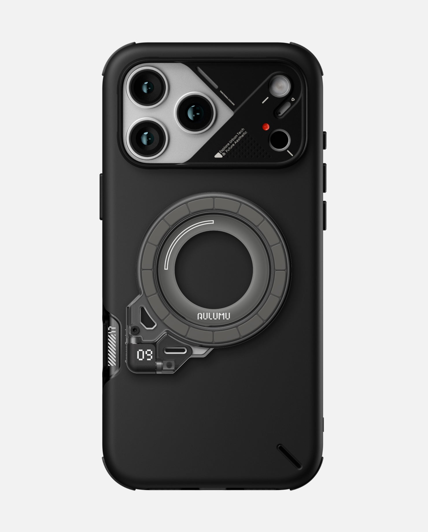 A17 iPhone 17 Series Slim Shockproof Case & G09 Infinite 360° Magnetic Stand