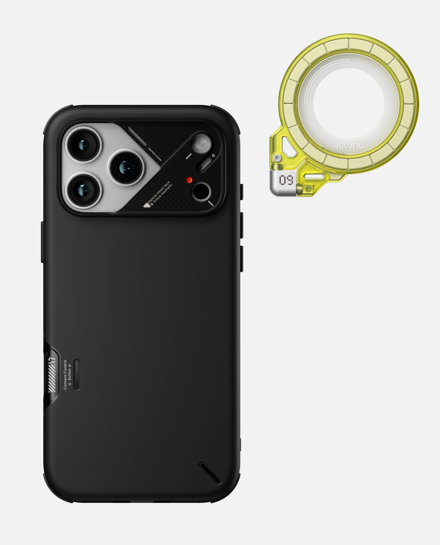 A17 iPhone 17 Series Slim Shockproof Case & G09 Infinite 360° Magnetic Stand