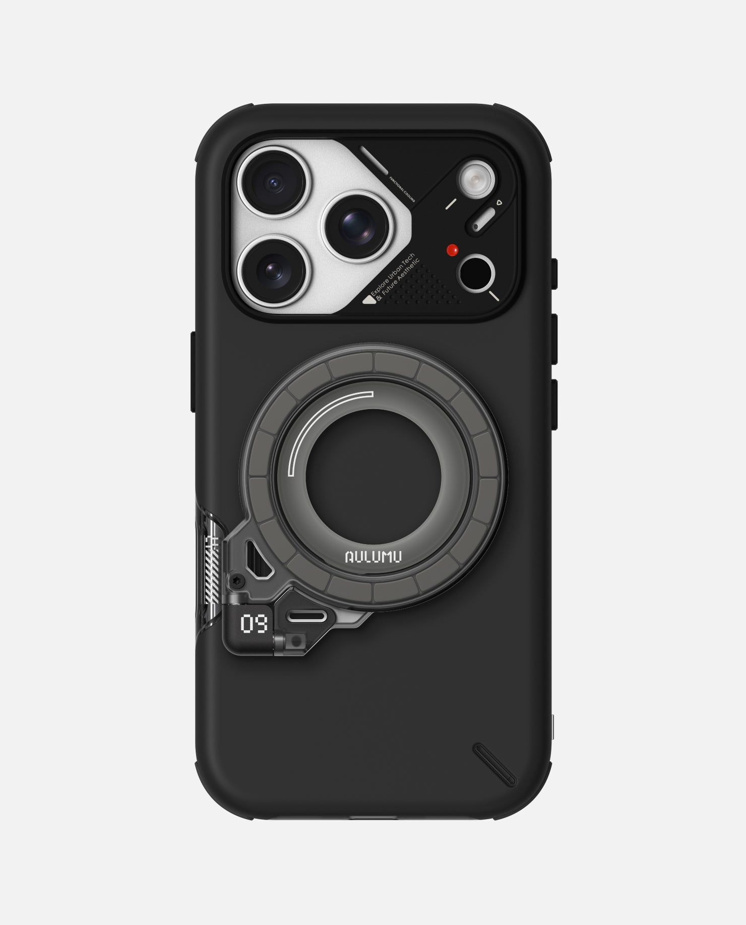 A17 iPhone 17 Series Slim Shockproof Case & G09 Infinite 360° Magnetic Stand