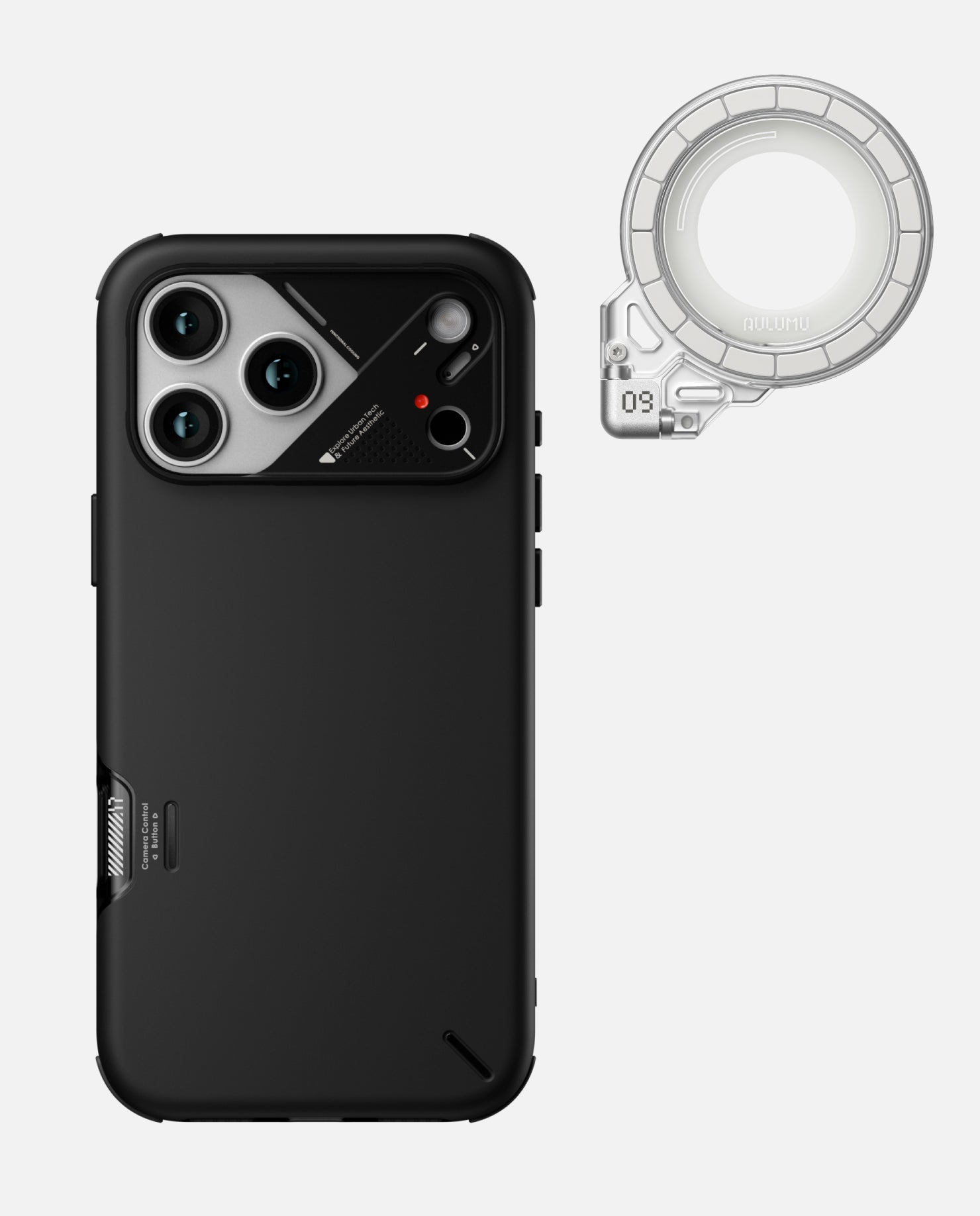 A17 iPhone 17 Series Slim Shockproof Case & G09 Infinite 360° Magnetic Stand