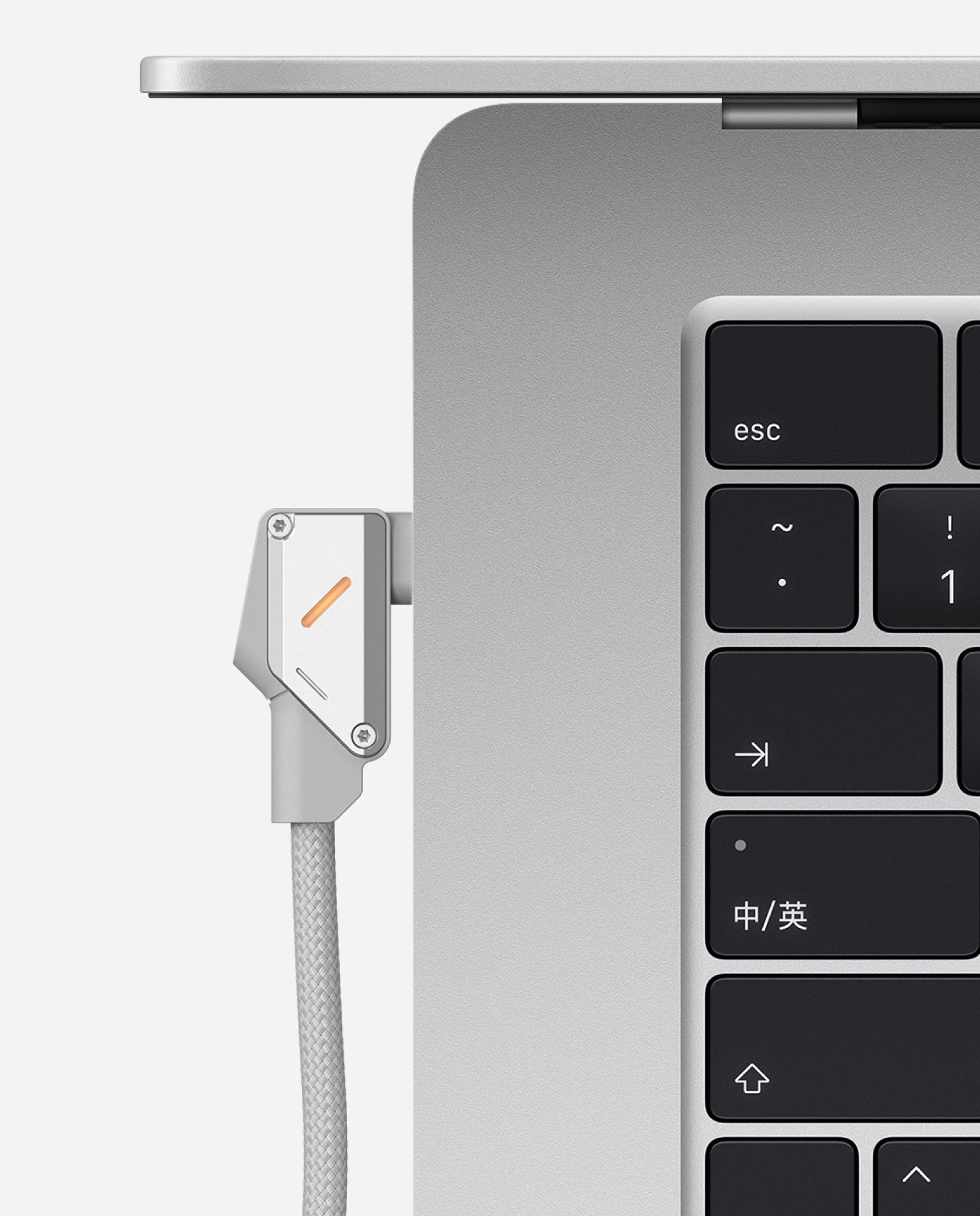 AULUMU M07 240W USB‑C cable featuring a braided exterior