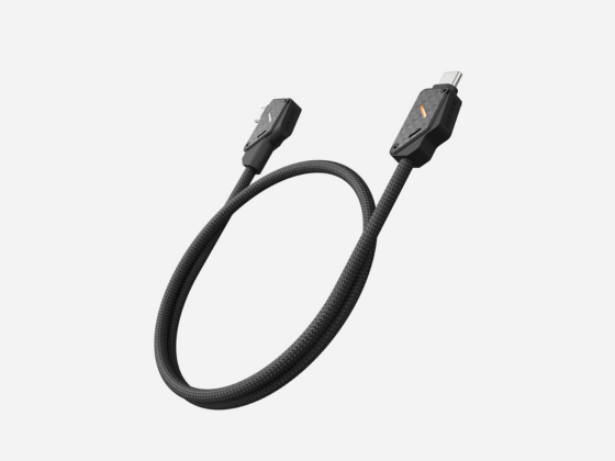 aulumu M07 carbon fiber USB-C cable illustration