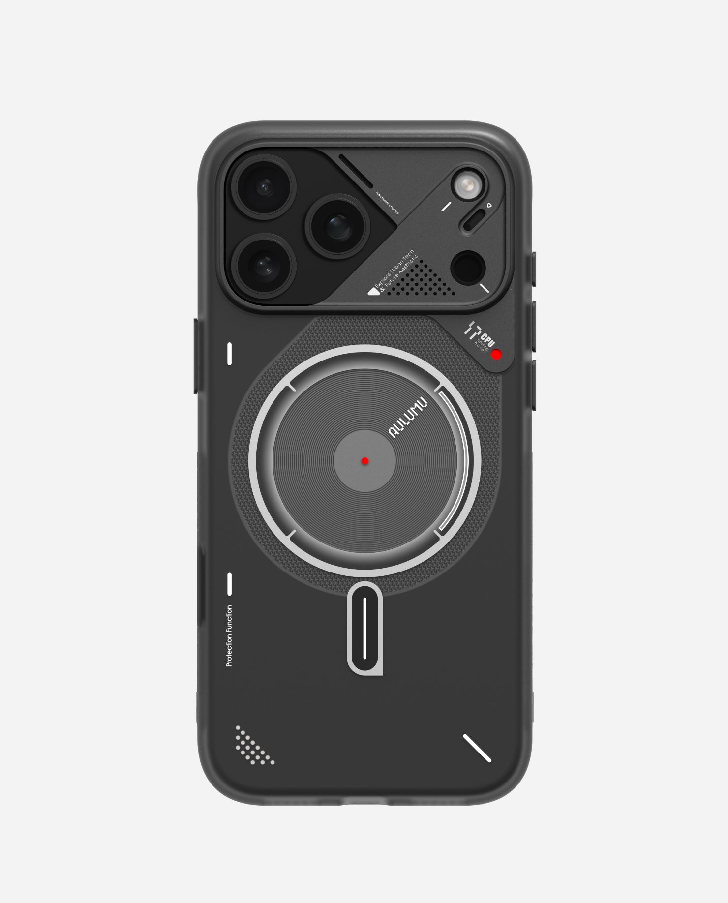 iPhone 17 Pro / Pro Max Frosted Case & G05 Air Next-Gen Hi-Per Magnetic Stand
