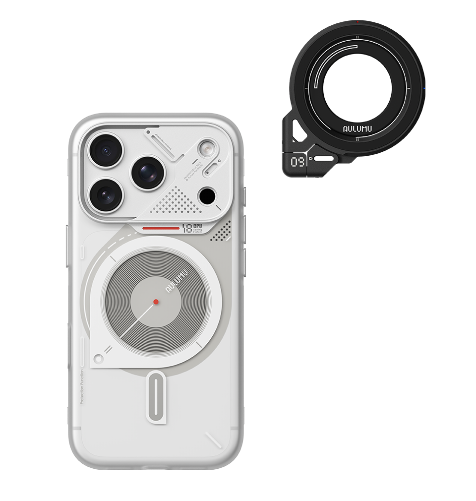 A18 iPhone 18/17 Series Frosted Case & G09 Infinite 360° Magnetic Stand