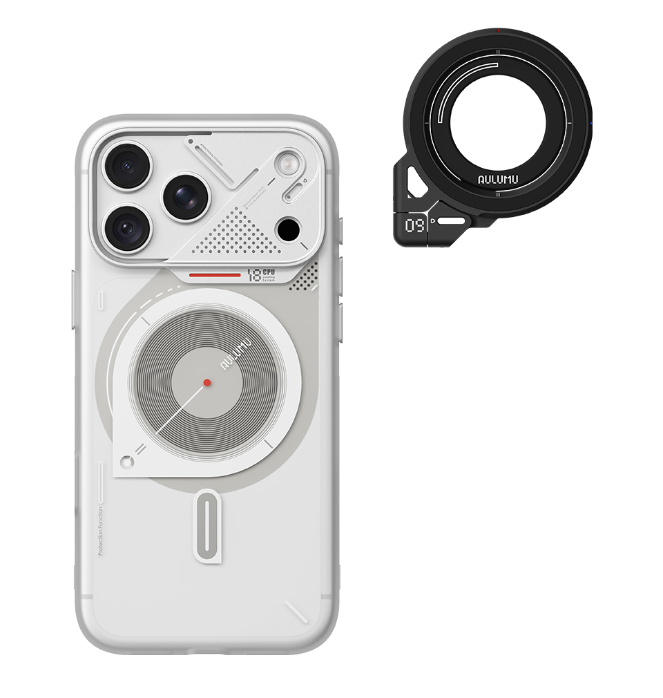 A18 iPhone 18/17 Series Frosted Case & G09 Infinite 360° Magnetic Stand