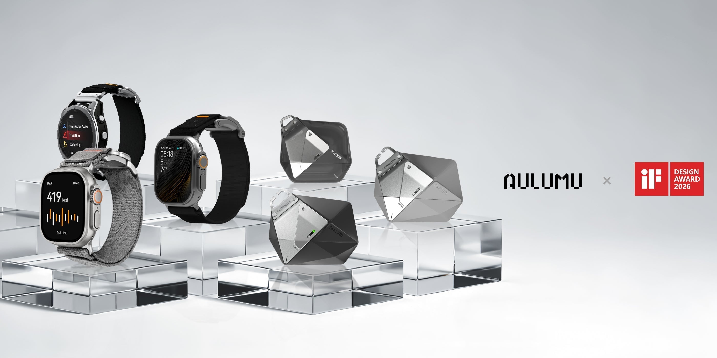 aulumu Magnetic Watch Band Wins iF Design Award 2026: Ultra-Thin, Minimalist Design