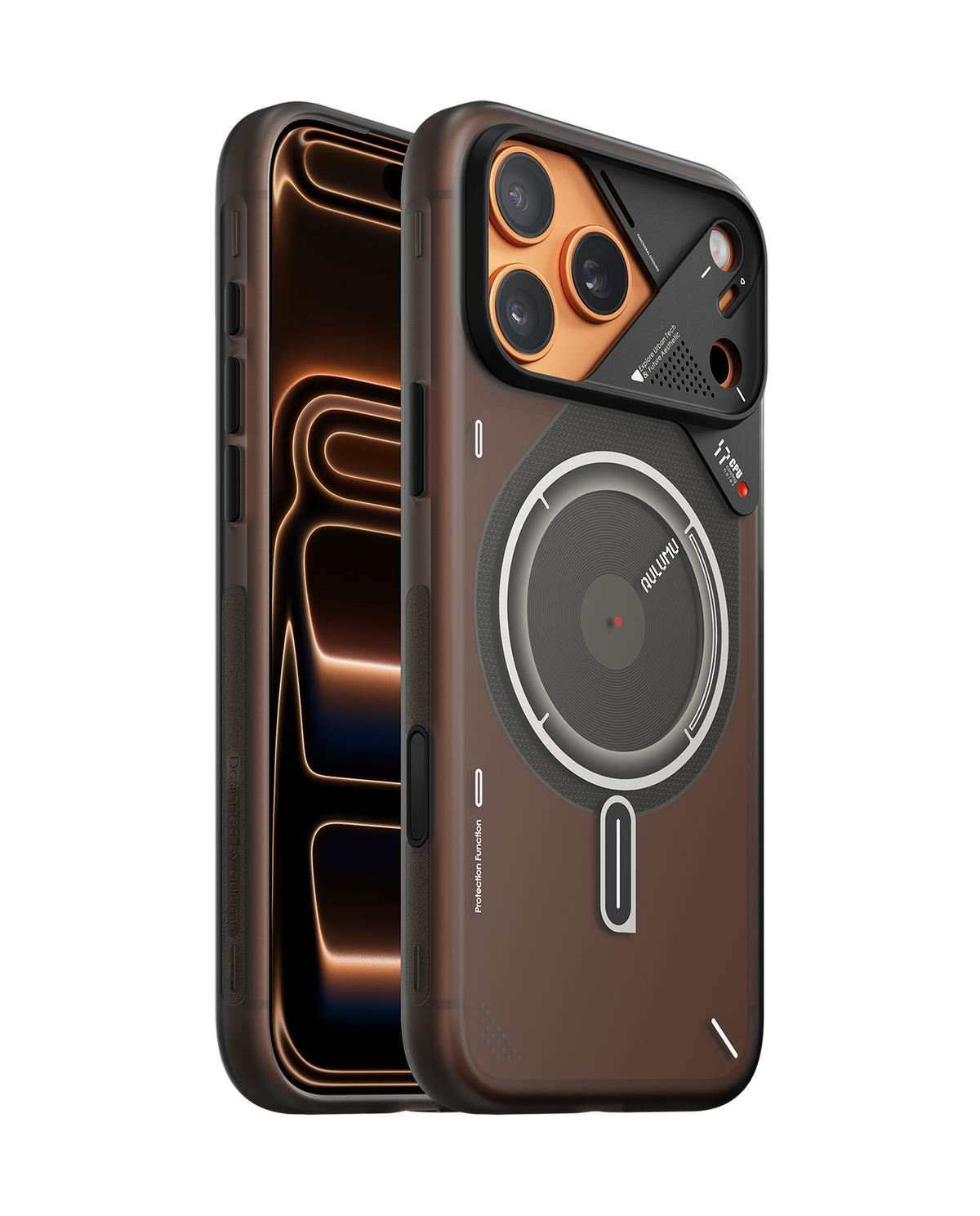 A17 Frosted Case for iPhone 17 Series | Subtle Glow-in-the -Dark