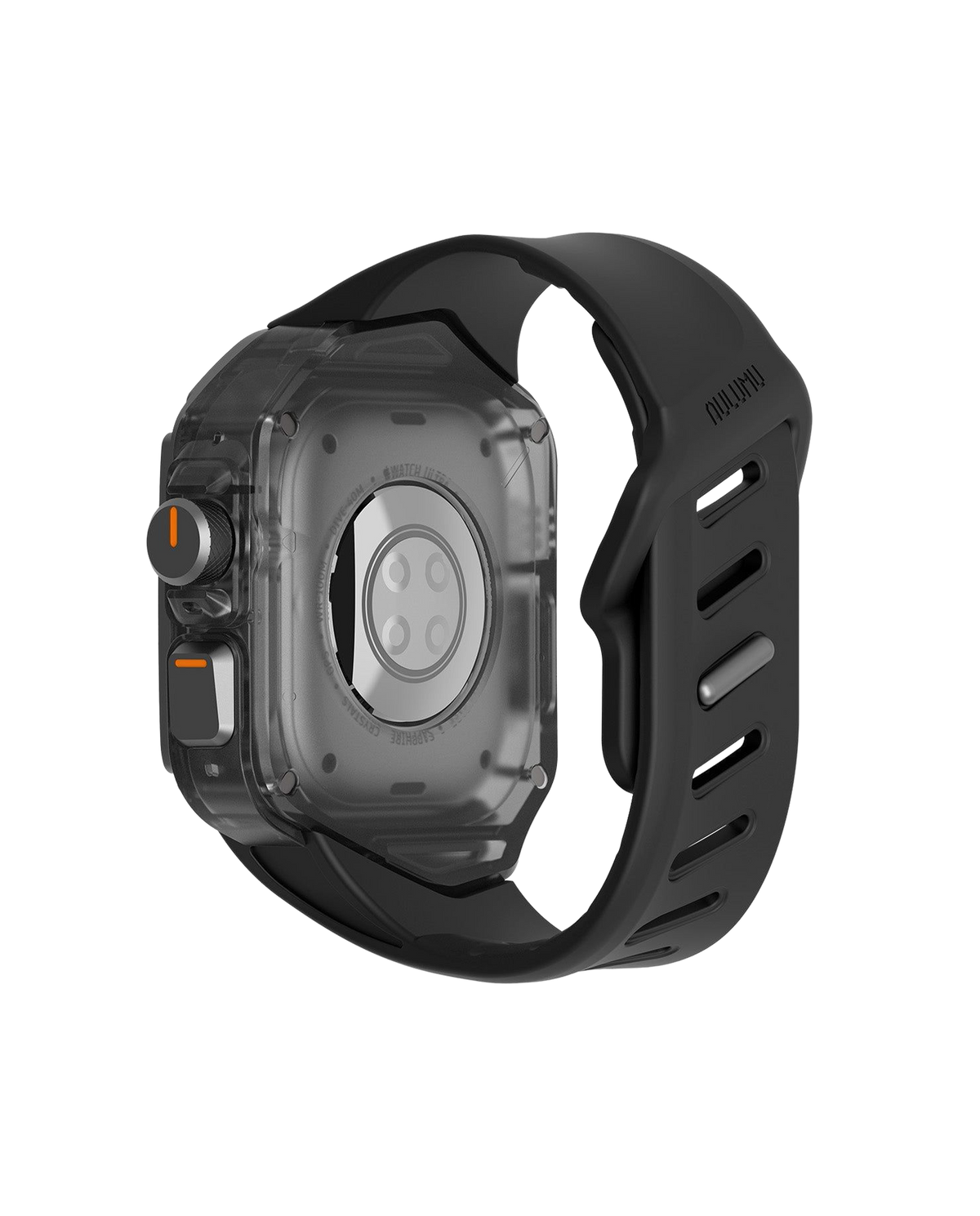 A01 Case with Band for Apple Watch Ultra 1/2/3 | Titanium Cover | FKM Band