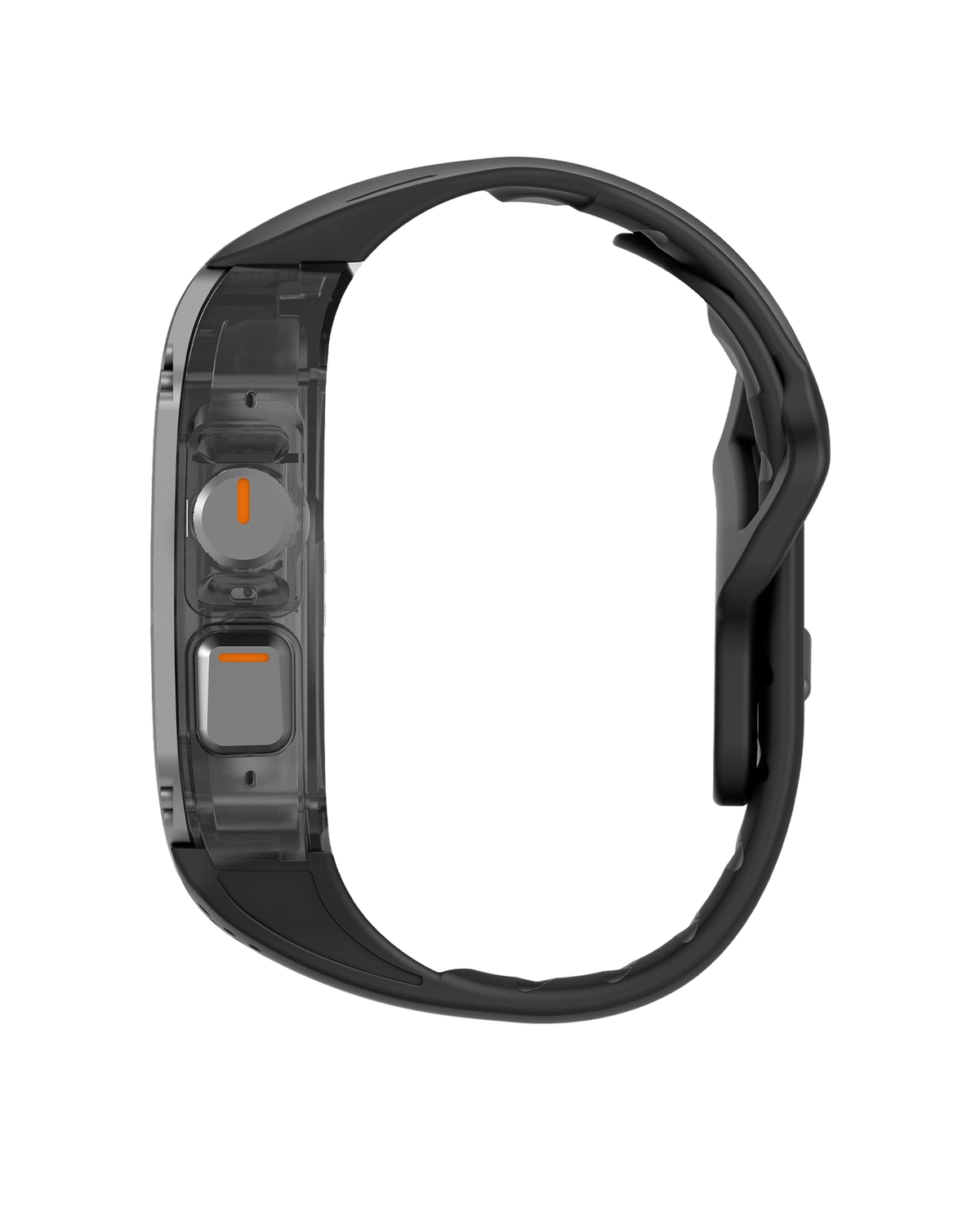 A01 Case with Band for Apple Watch Ultra 1/2/3 | Titanium Cover | FKM Band