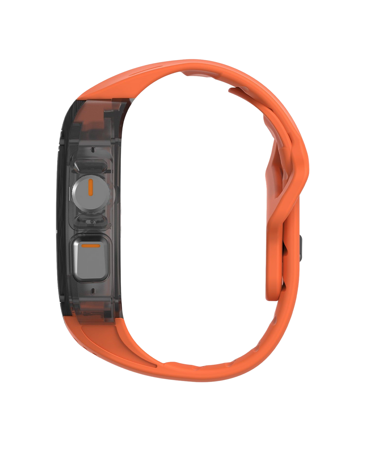 A01 Case with Band for Apple Watch Ultra 1/2/3 | Carbon Fiber Cover | FKM Band