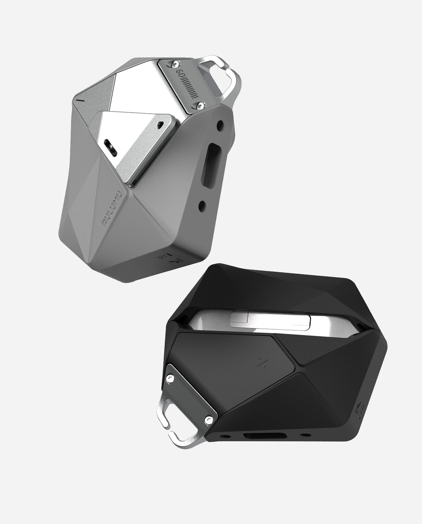 Precise cutout of speaker and charging port