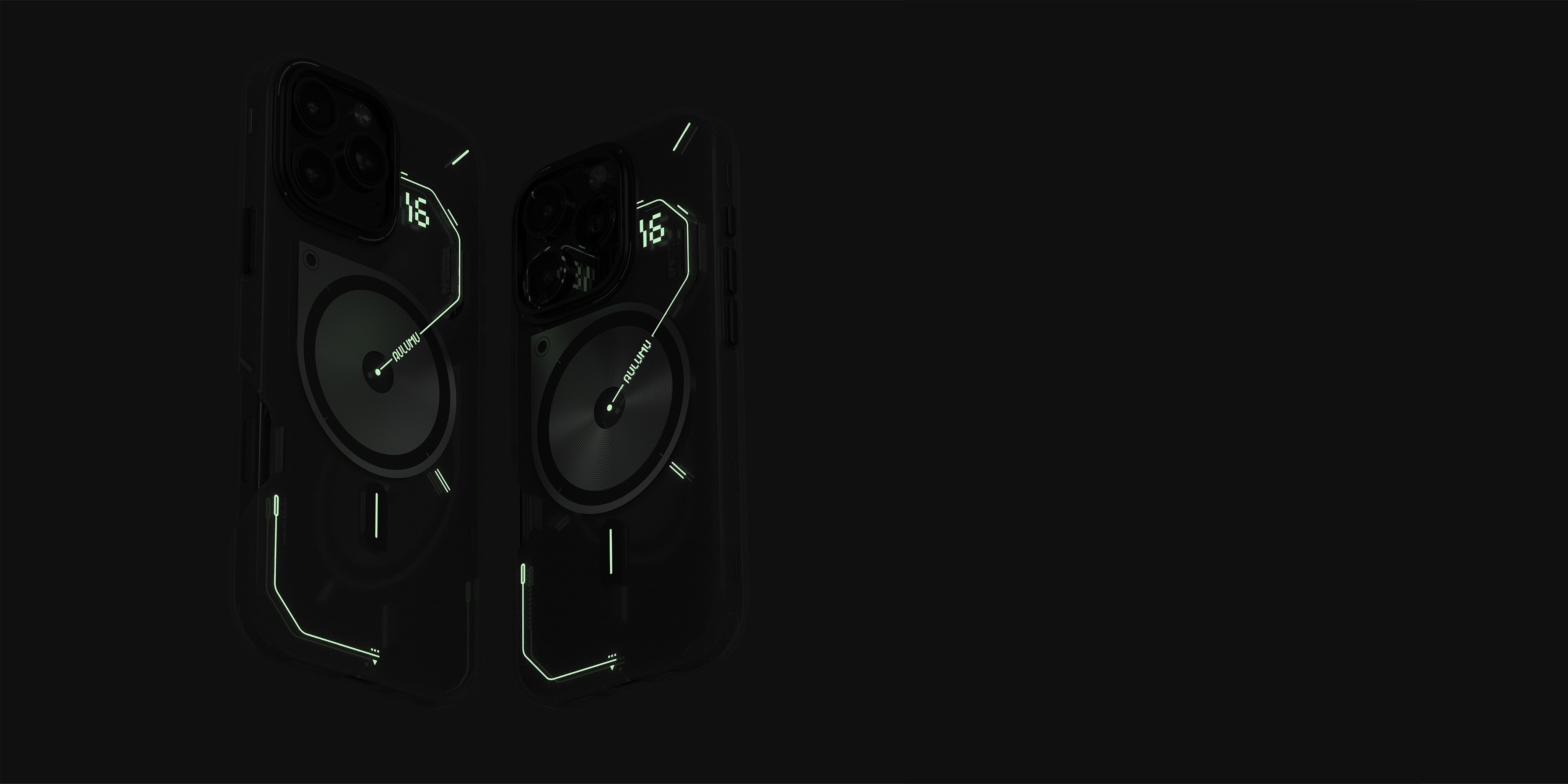 Subtle Glow-in-the-Dark, Sci-Fi Elegance