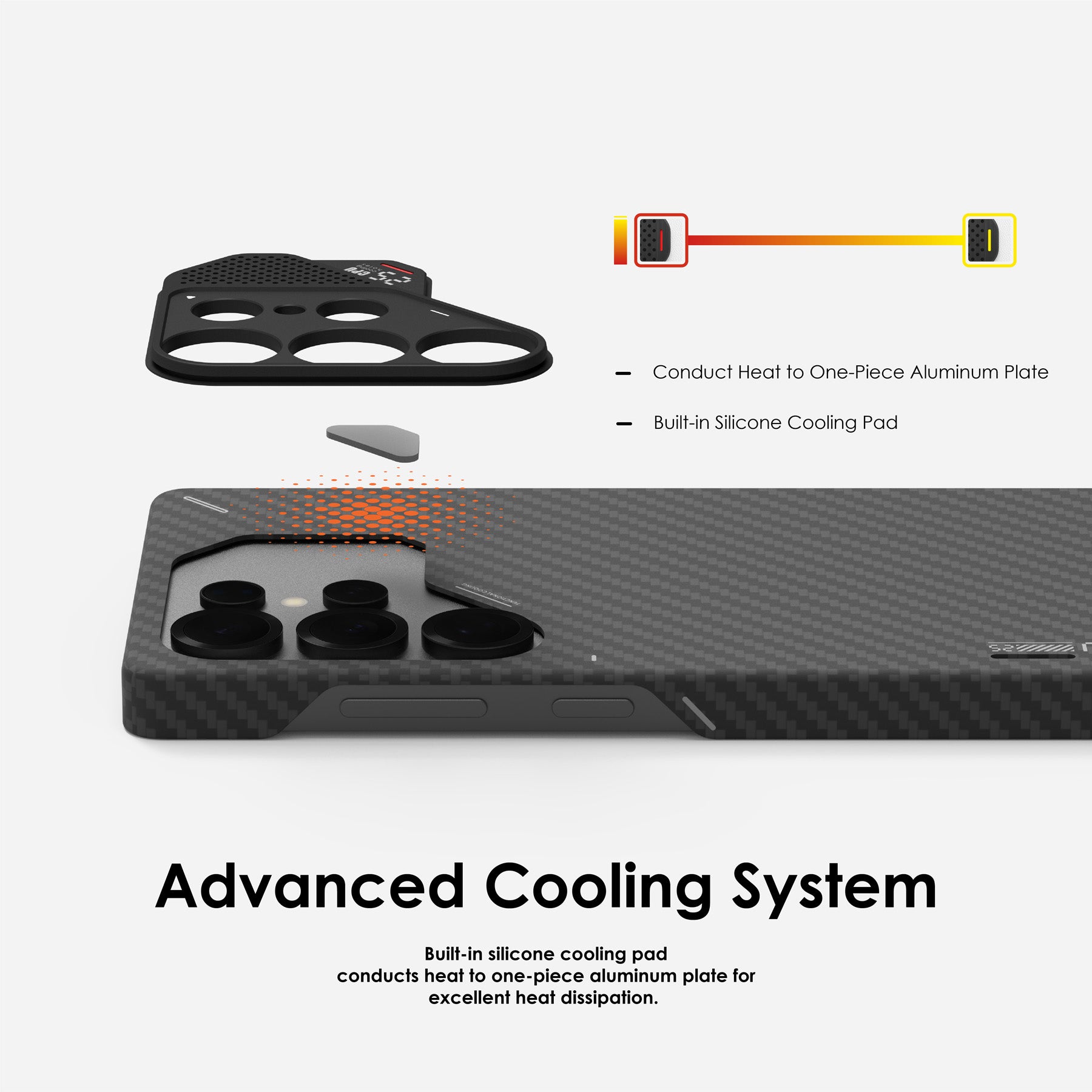 Samsung Galaxy S25 AF Case Advanced cooling system