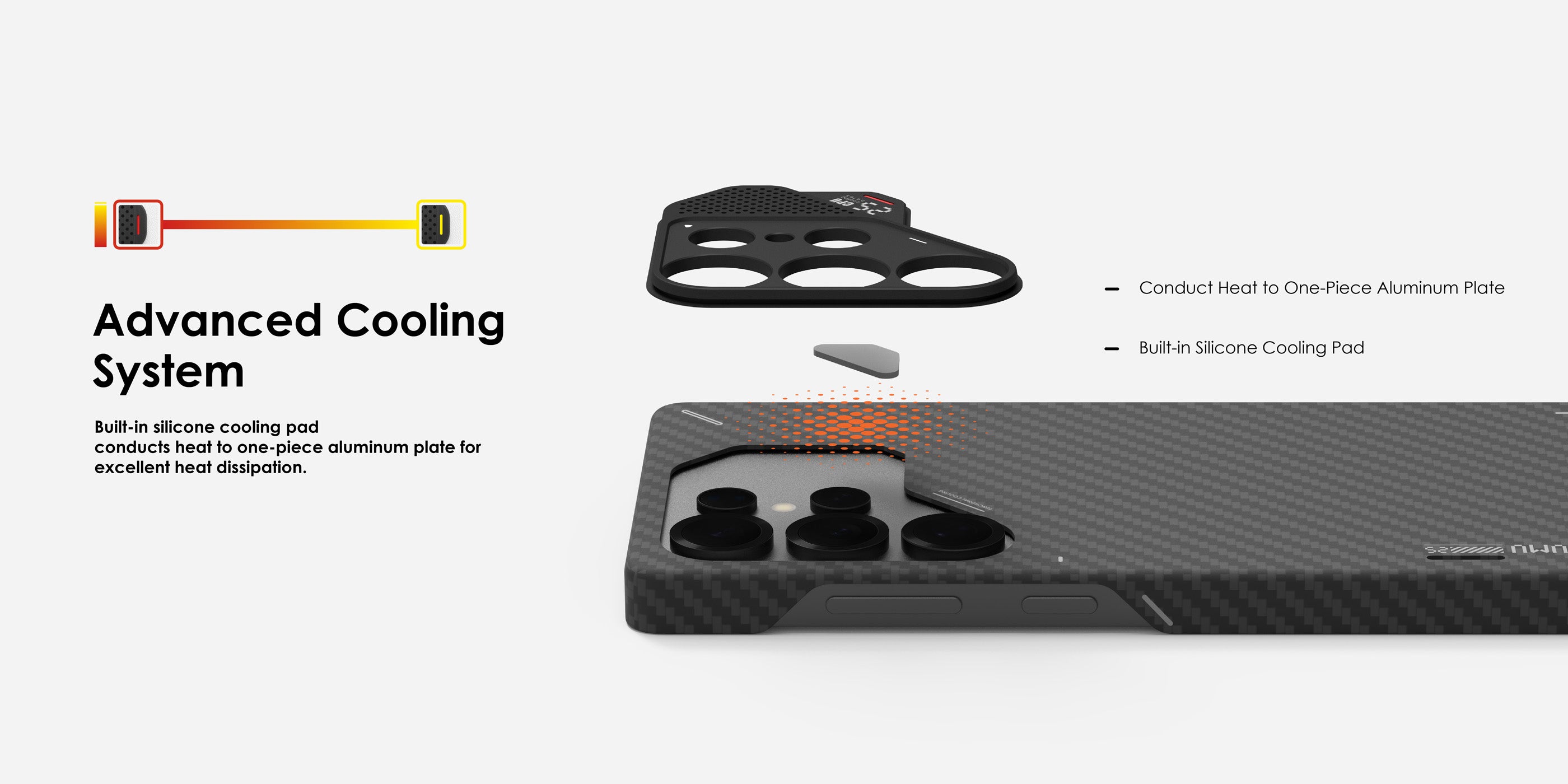 Samsung Galaxy S25 AF Case Advanced cooling system