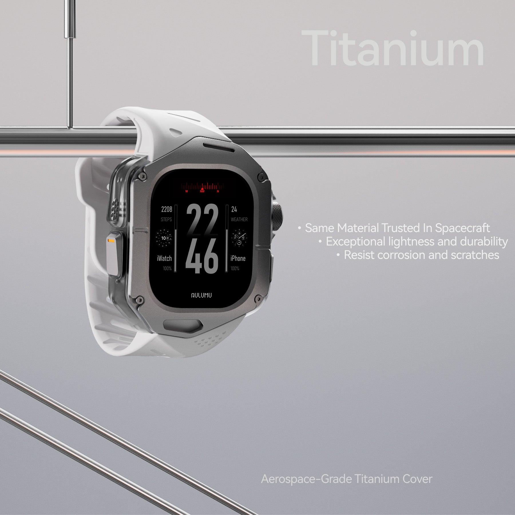 Aerospace-Grade Titanium Cover