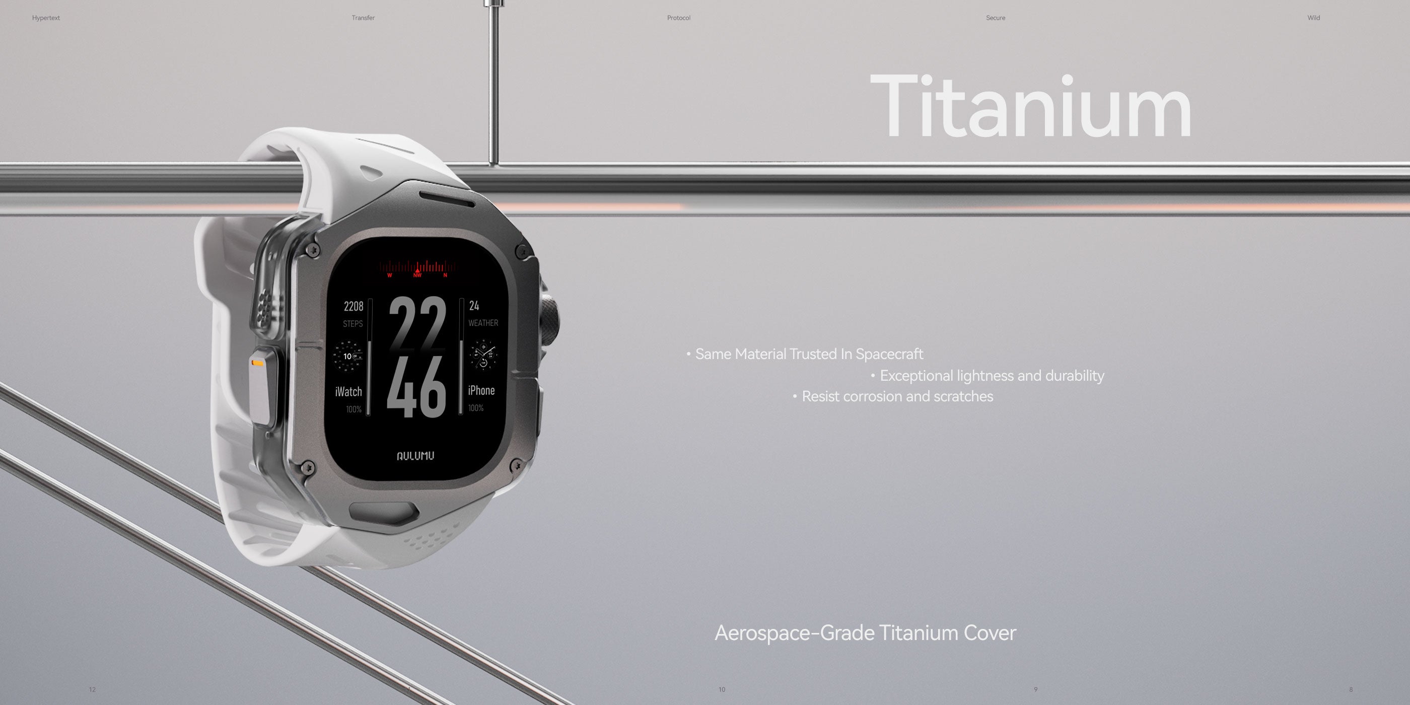 Aerospace-Grade Titanium Cover
