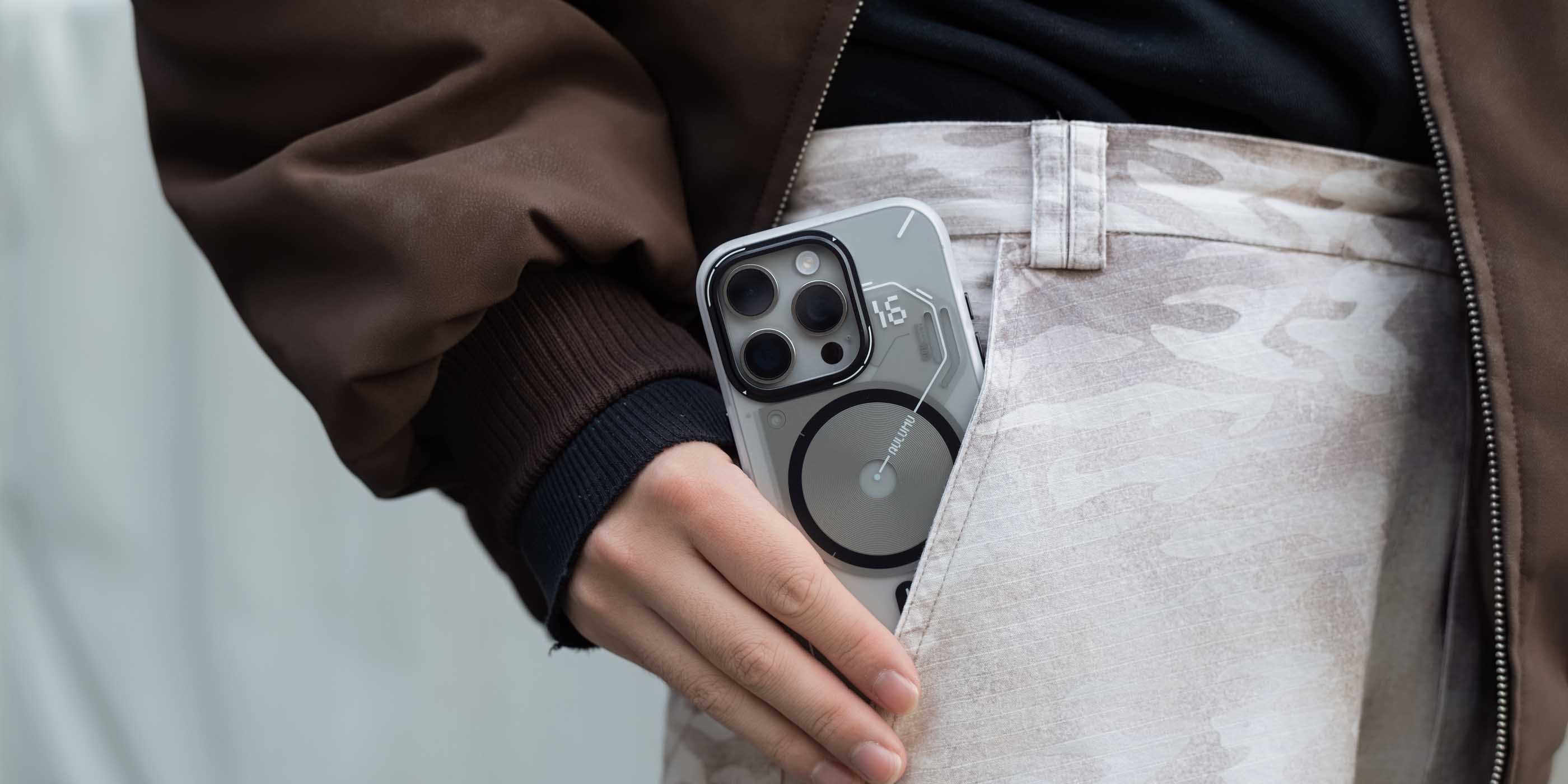 AULUMU A16 Frosted Glow Case for iPhone 16 Pro | MagSafe