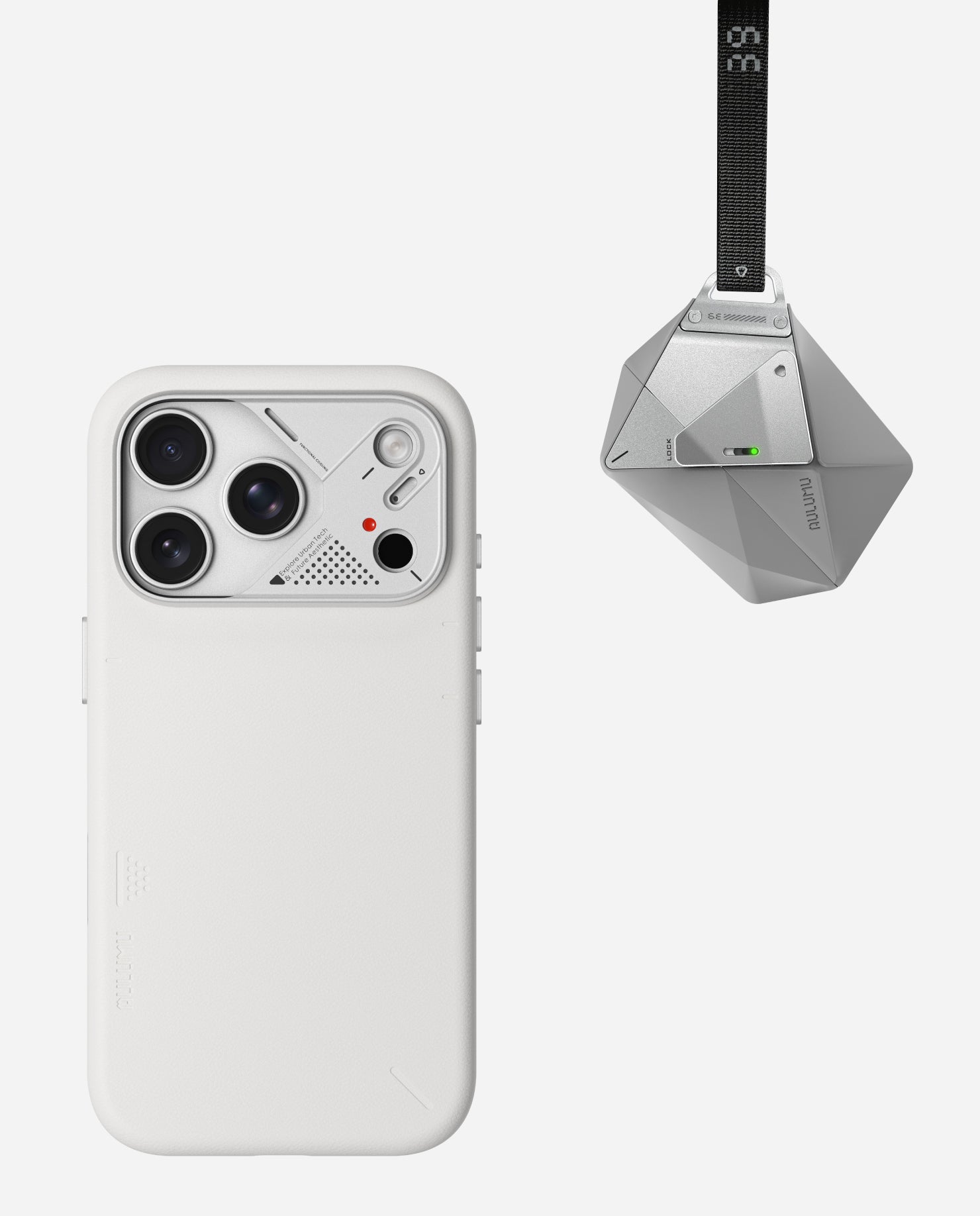 A17 Vegan Leather Case for iPhone 17 Series & A39 Geometric Case for AirPods Pro 3