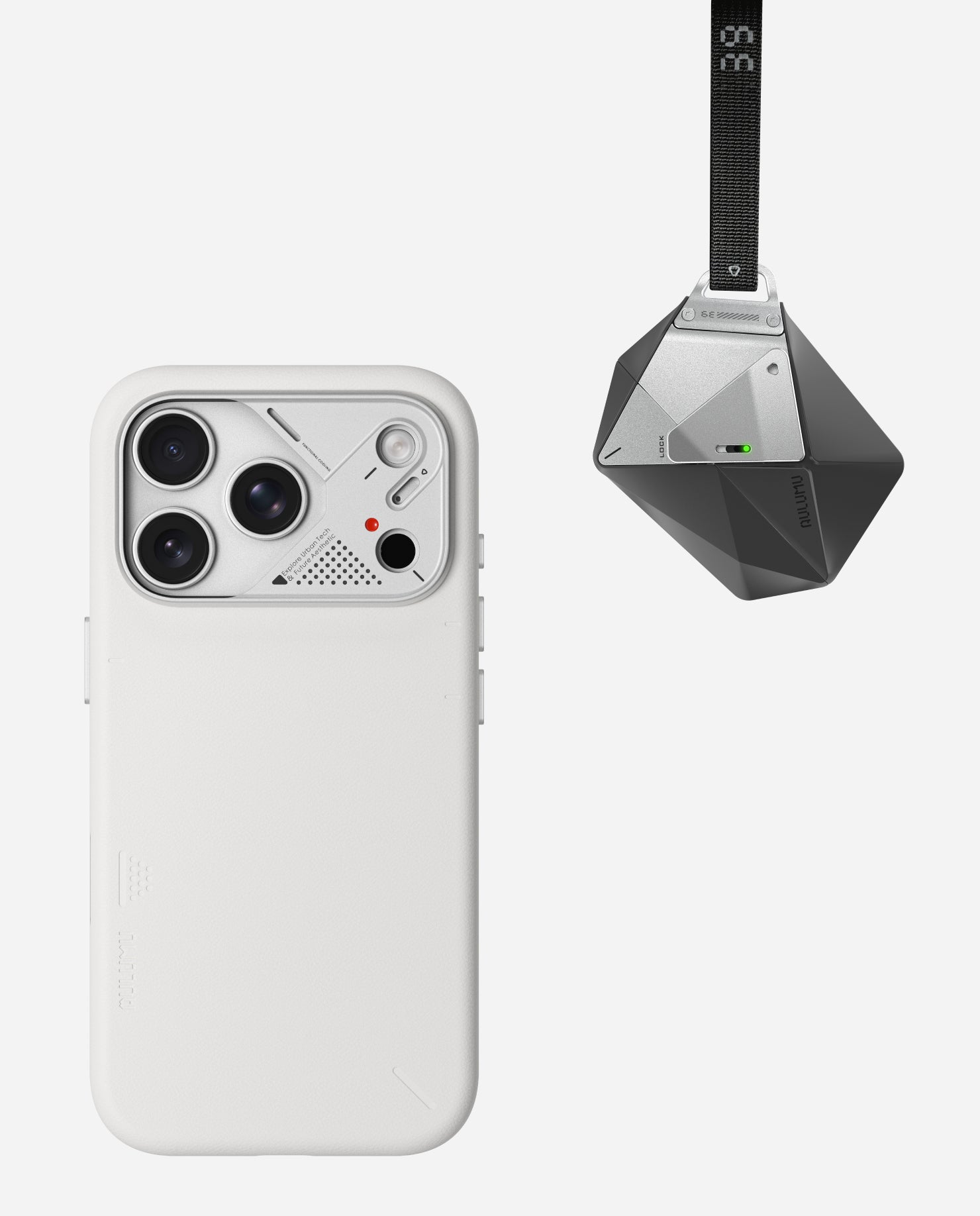 A17 Vegan Leather Case for iPhone 17 Series & A39 Geometric Case for AirPods Pro 3