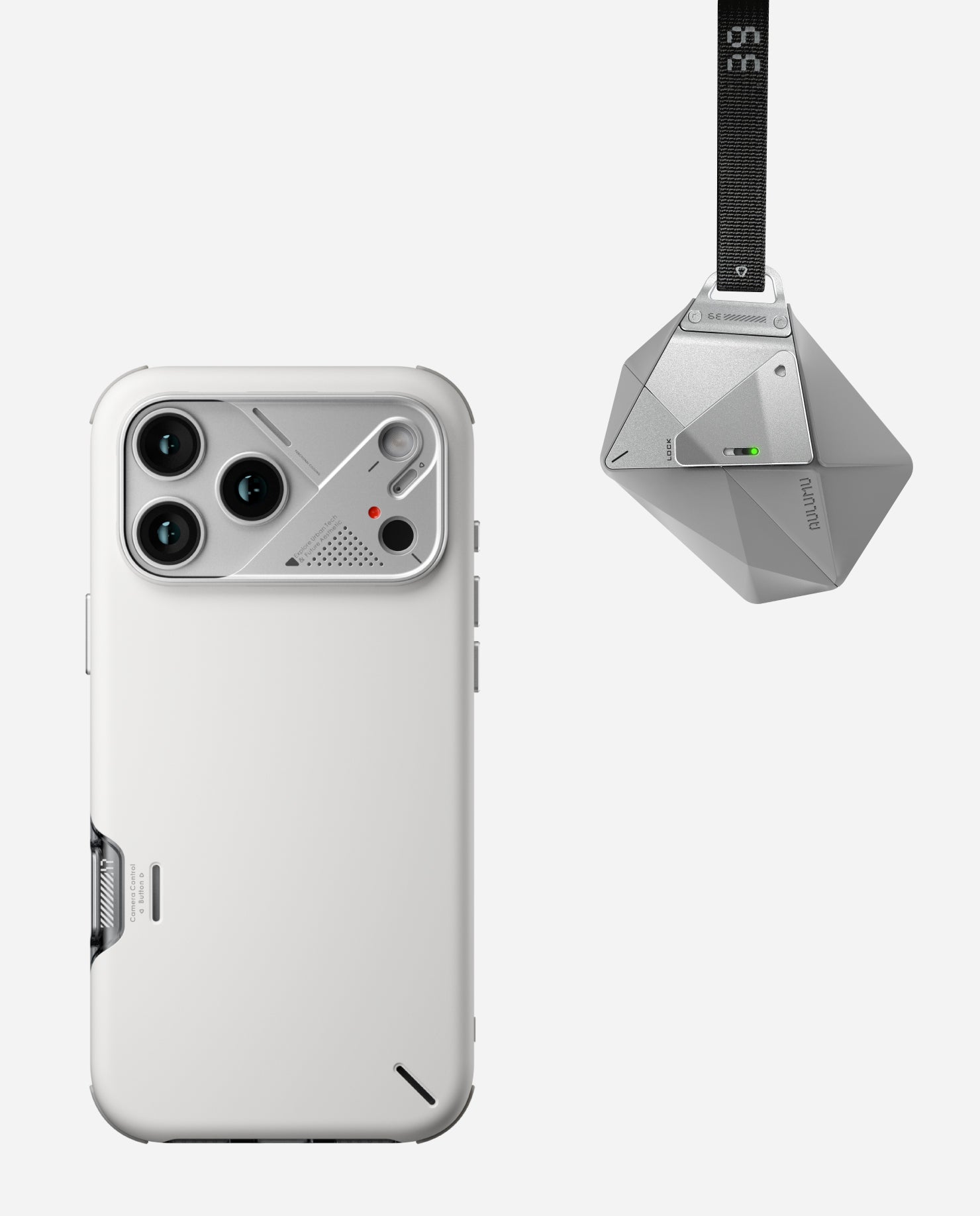 A17 Slim Shockproof Case for iPhone 17 Series & A39 Geometric Case for AirPods Pro 3