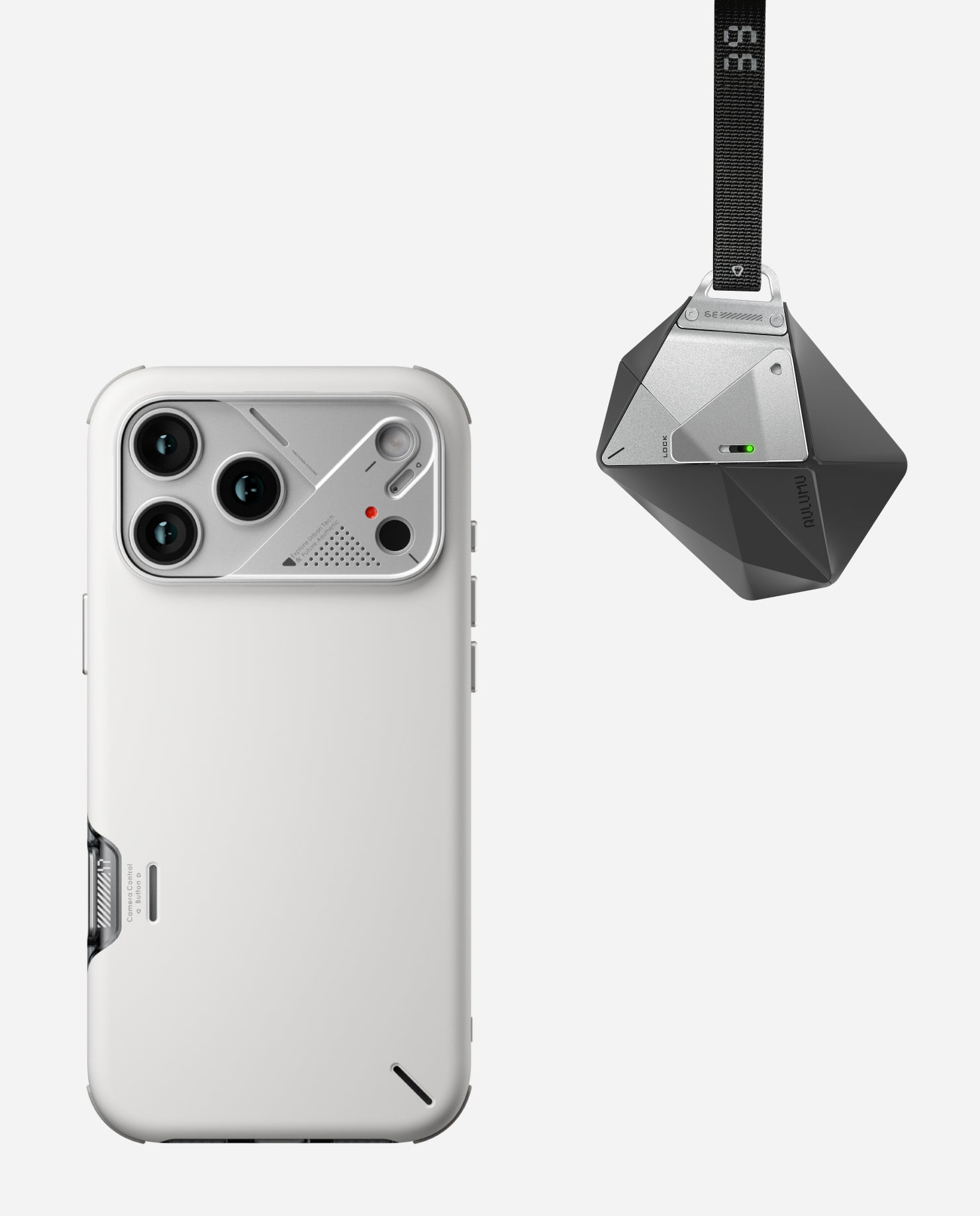 A17 Slim Shockproof Case for iPhone 17 Series & A39 Geometric Case for AirPods Pro 3