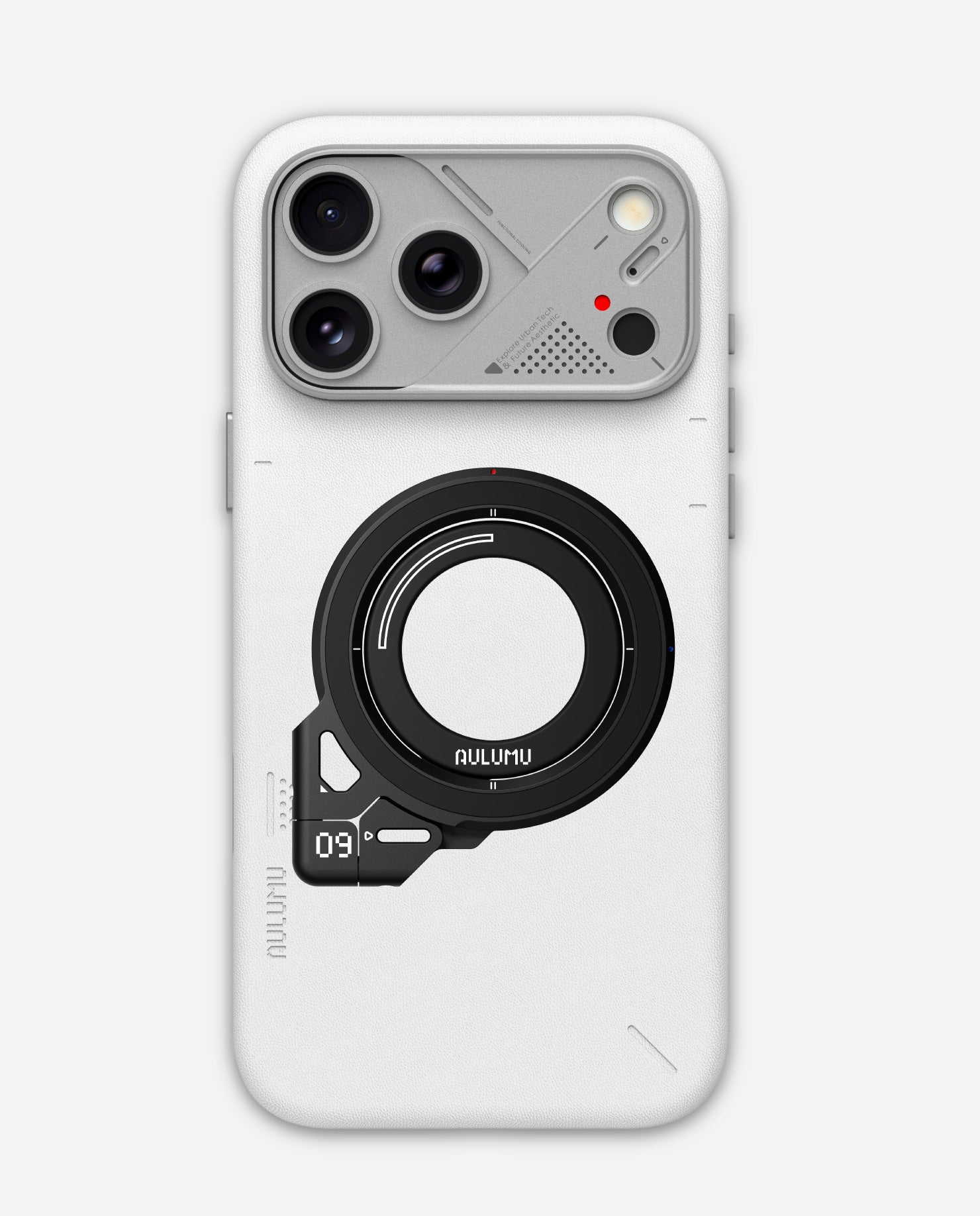 A17 iPhone 17 Series Vegan Leather Case & G09 Infinite 360° Magnetic Stand