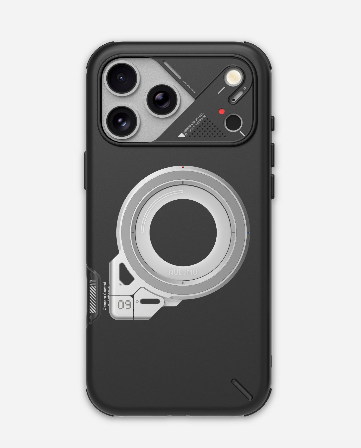 A17 iPhone 17 Series Slim Shockproof Case & G09 Infinite 360° Magnetic Stand