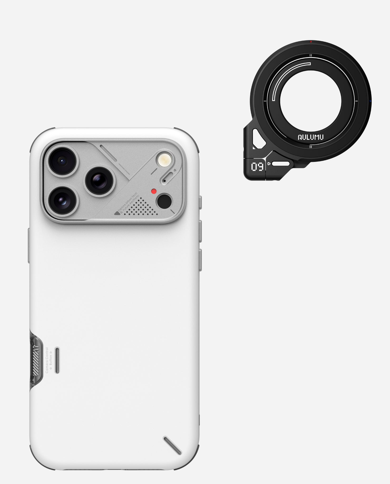 A17 iPhone 17 Series Slim Shockproof Case & G09 Infinite 360° Magnetic Stand