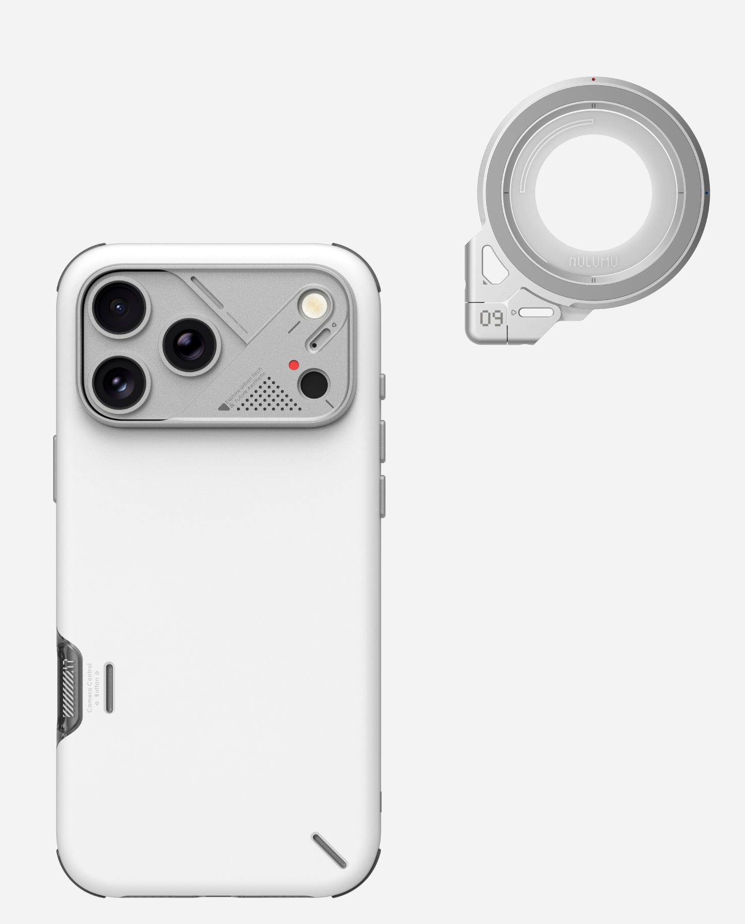 A17 iPhone 17 Series Slim Shockproof Case & G09 Infinite 360° Magnetic Stand