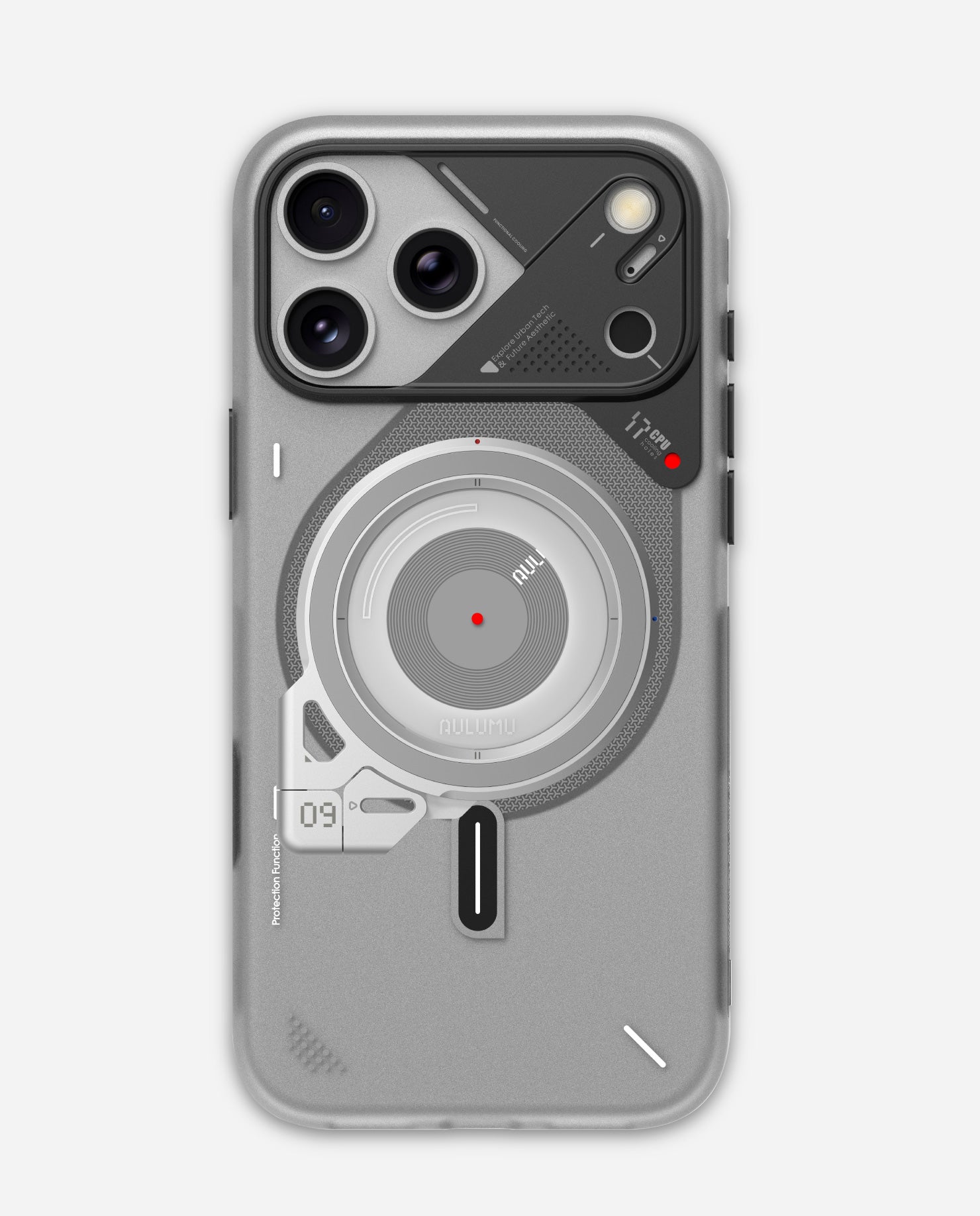 A17 iPhone 17 Series Frosted Case & G09 Infinite 360° Magnetic Stand