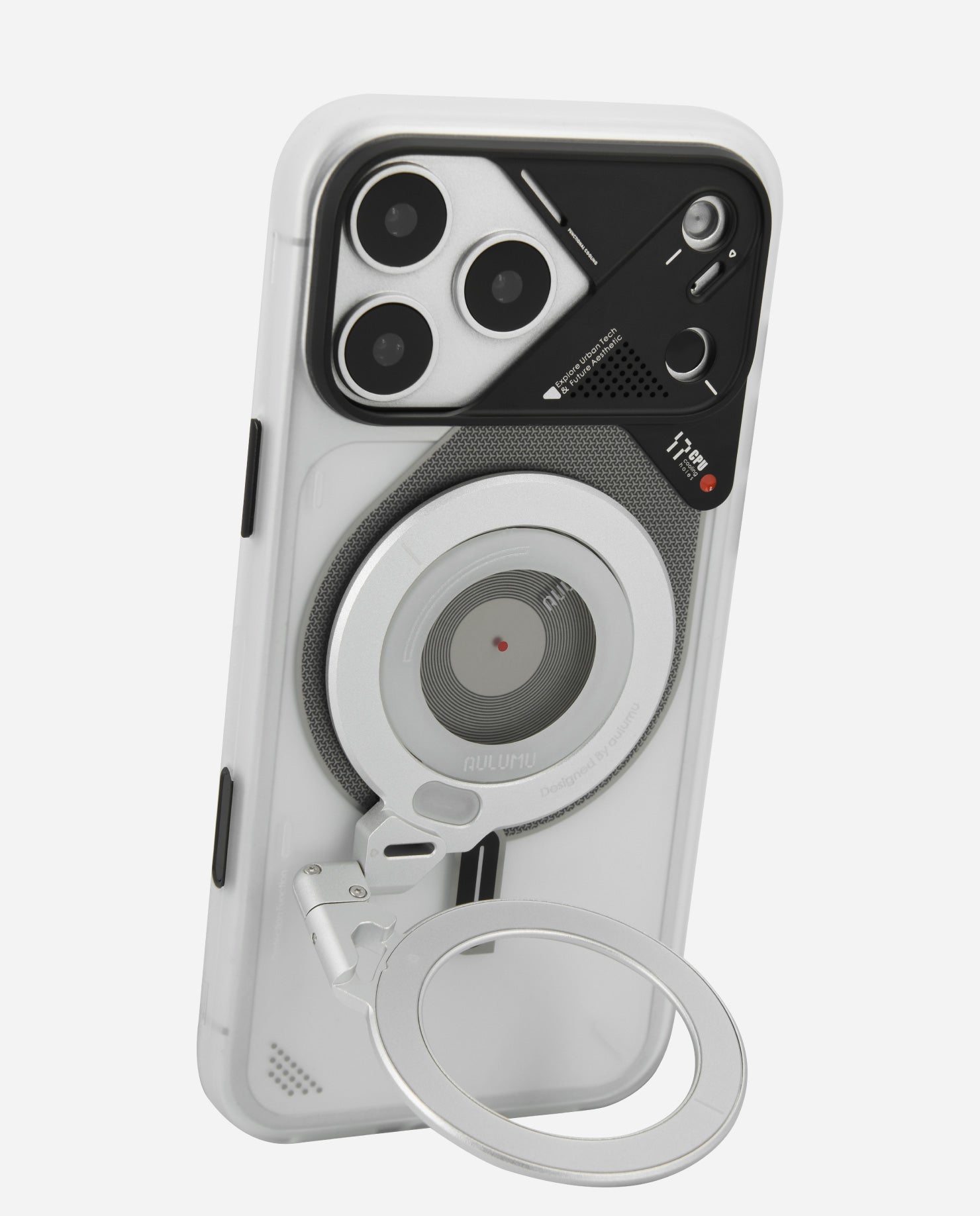 A17 iPhone 17 Series Frosted Case & G09 Infinite 360° Magnetic Stand