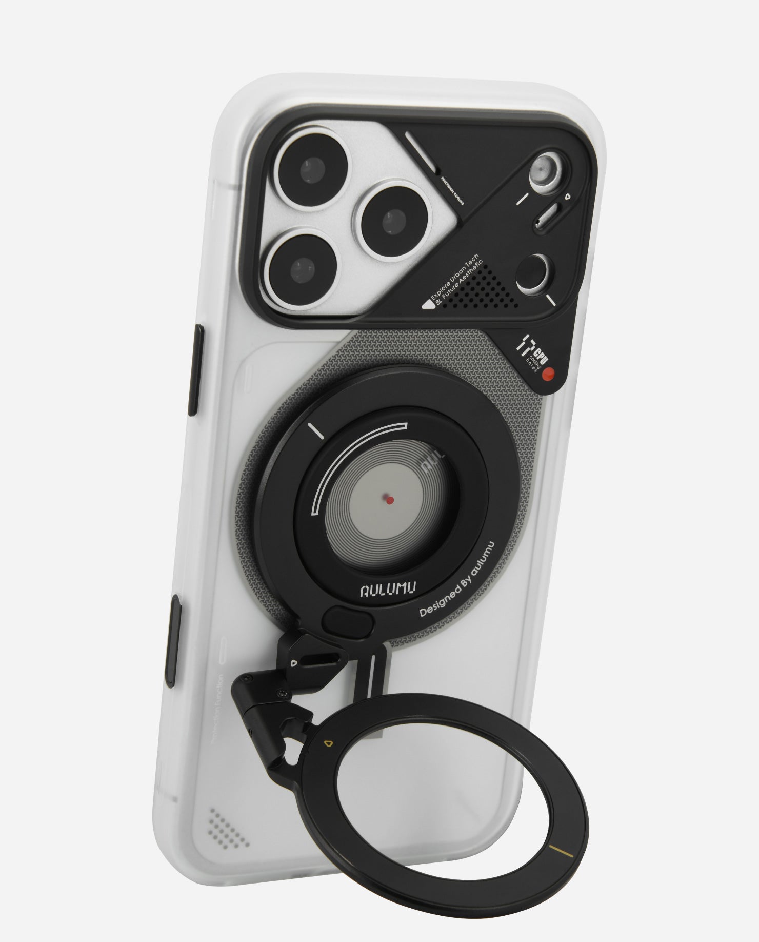 A17 iPhone 17 Series Frosted Case & G09 Infinite 360° Magnetic Stand